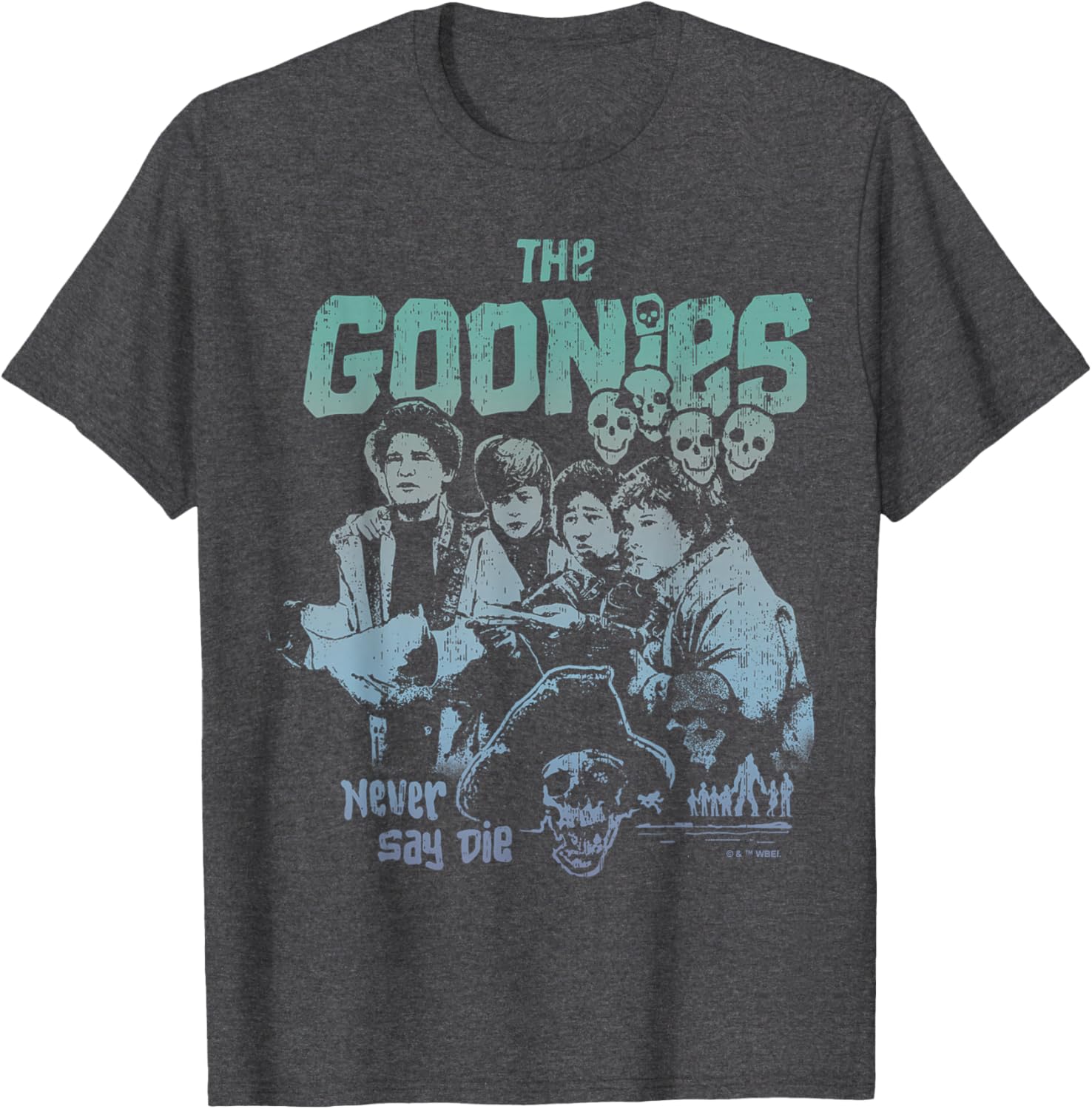 Goonies Never Say Die Group T-Shirt for Fans of Adventure and Nostalgia - 7