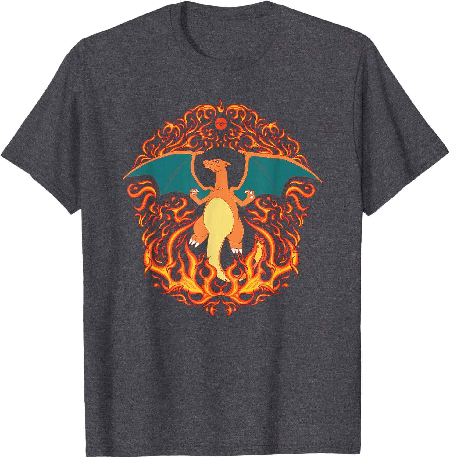 Pokémon Charizard Fire Type Generation 1 T-Shirt for Fans and Collectors - 10