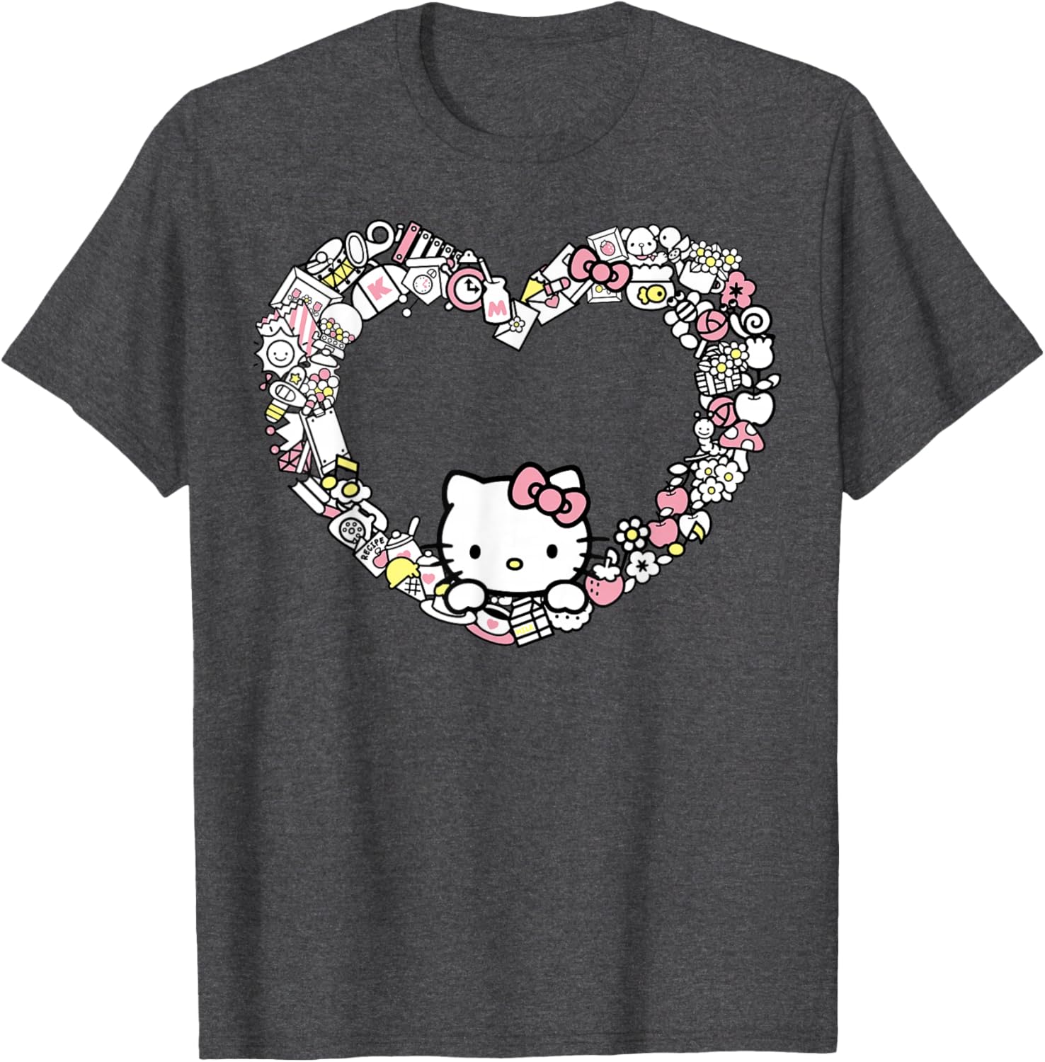 Adorable Hello Kitty Heart Favorite Things T-Shirt for Fans and Collectors - 10