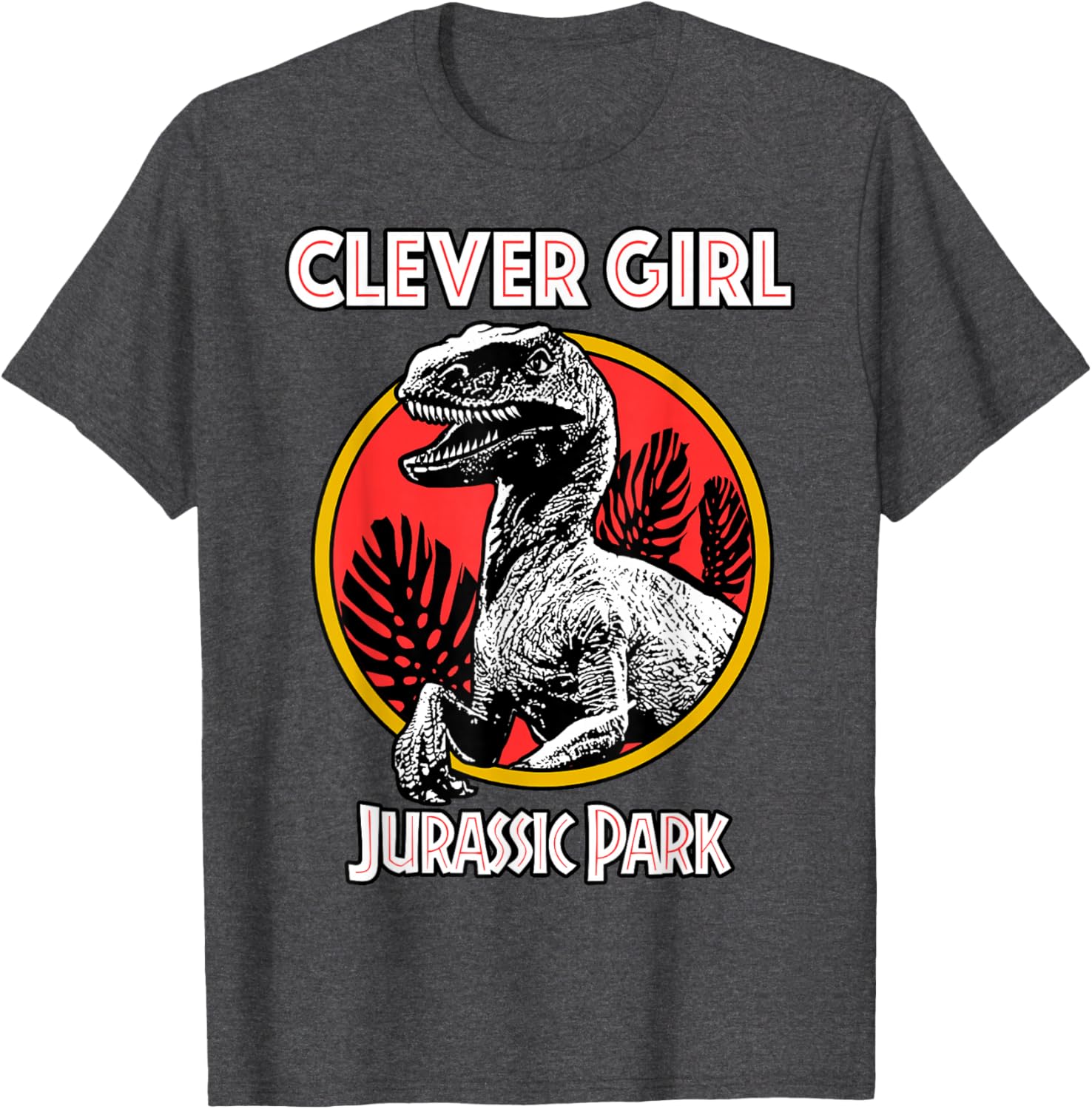 Jurassic Park Retro Raptor Clever Girl T-Shirt for Dino Lovers - 4