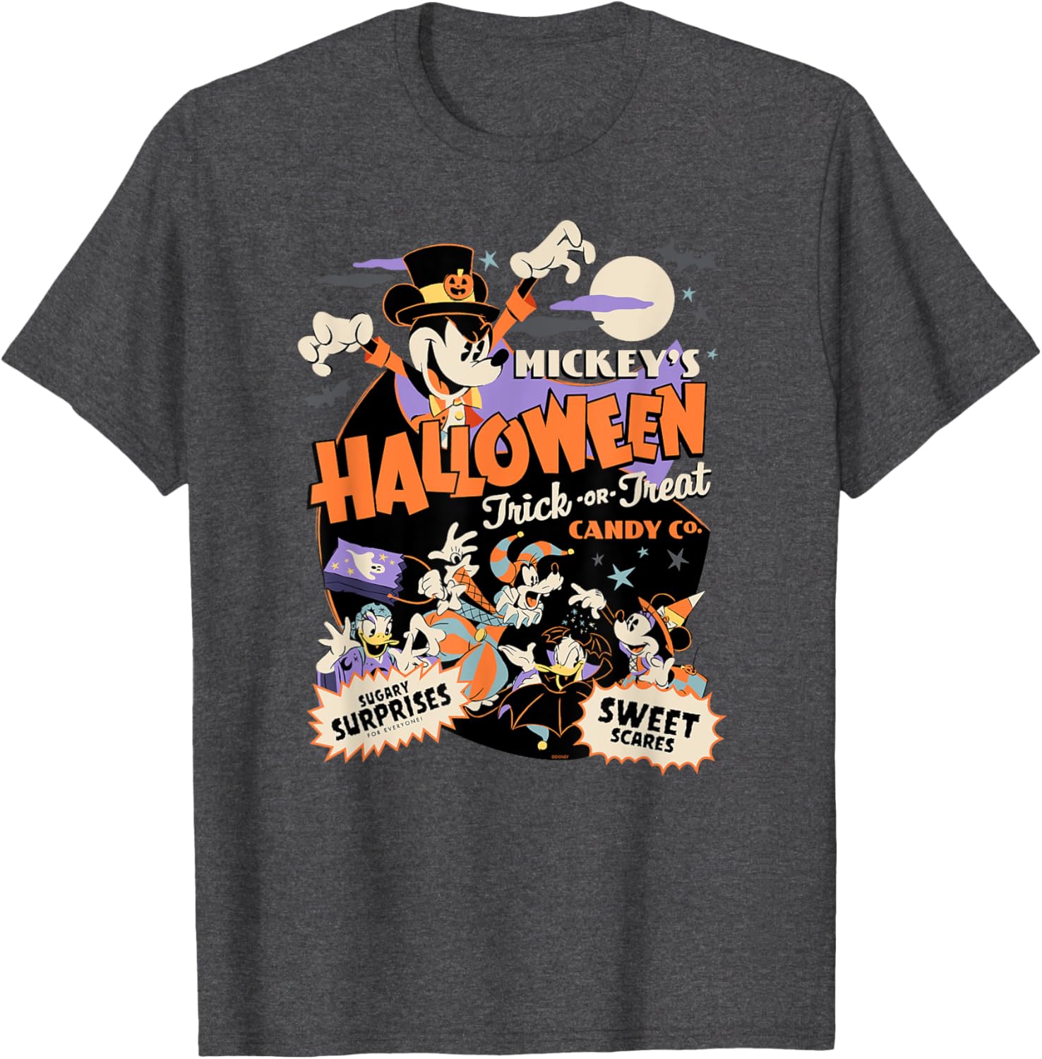 Disney Mickey Halloween Trick or Treat Candy Co T-Shirt for Kids - 8