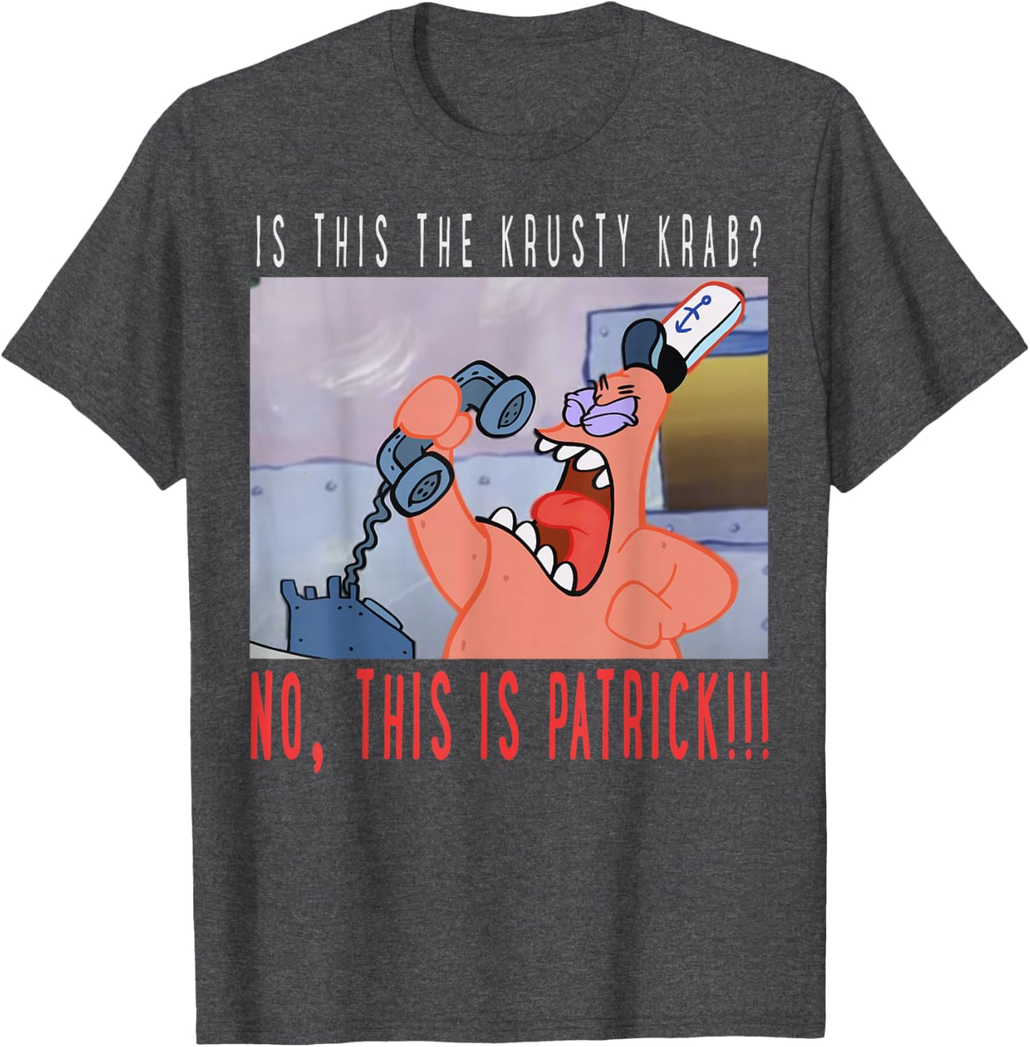 SpongeBob SquarePants No This Is Patrick T-Shirt for Fans and Collectors - 3