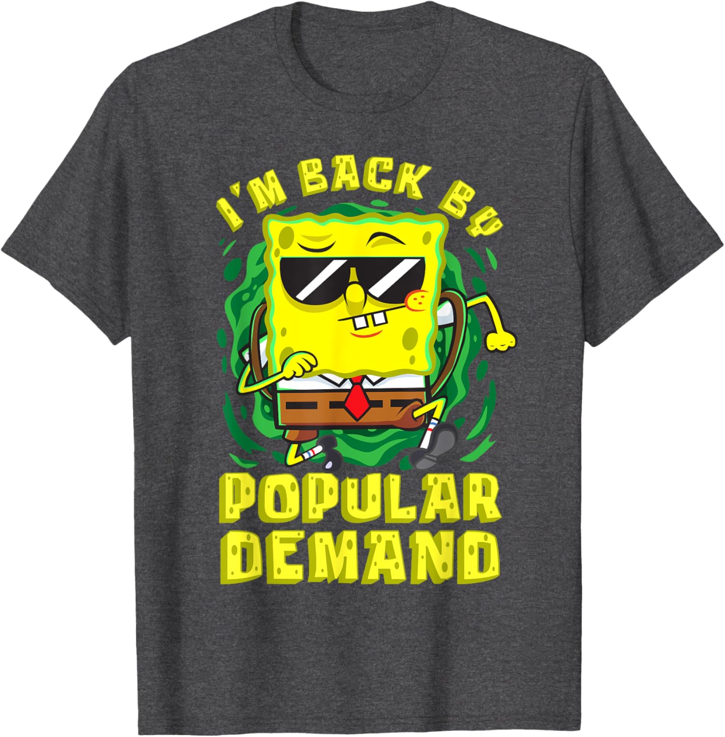 Mademark SpongeBob Im Back T-Shirt for School Fun Trending Apparel - 12