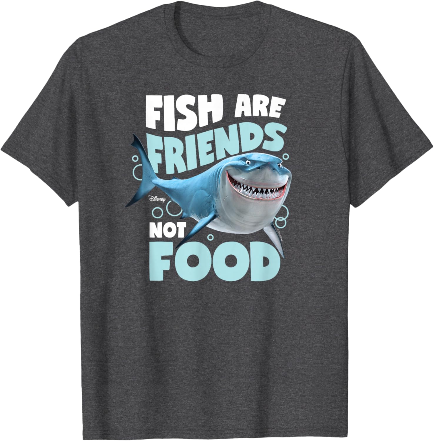 Finding Nemo Fish Are Friends Not Food T-Shirt for Fun Ocean Lovers - 2