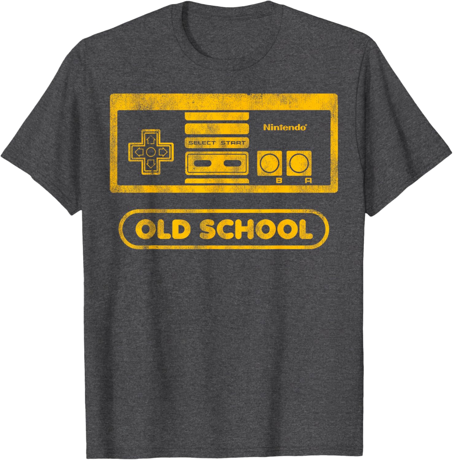 Retro Nintendo NES Controller Graphic T-Shirt for Gamers - Vintage Style - 8