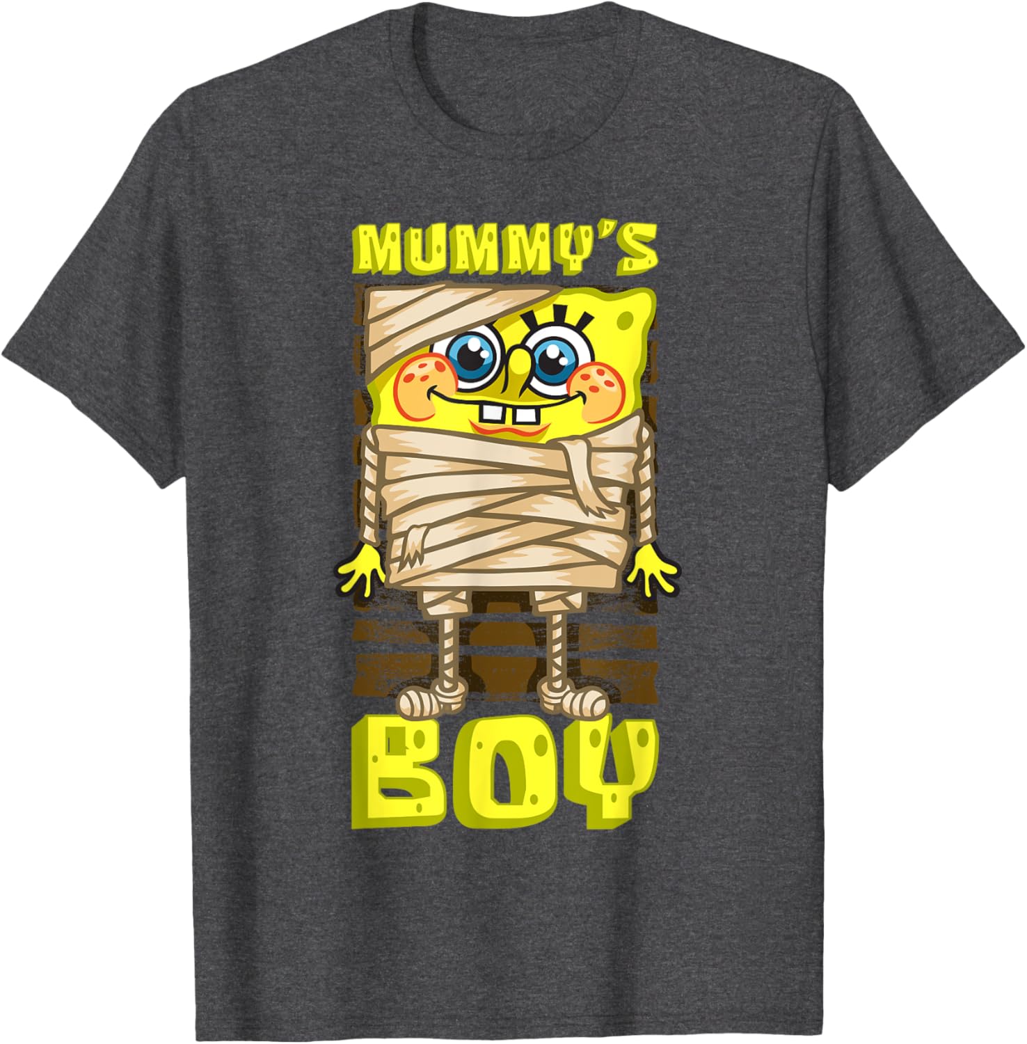 Mademark SpongeBob Mummy’s Boy Halloween T-Shirt for Mom and Son - 12