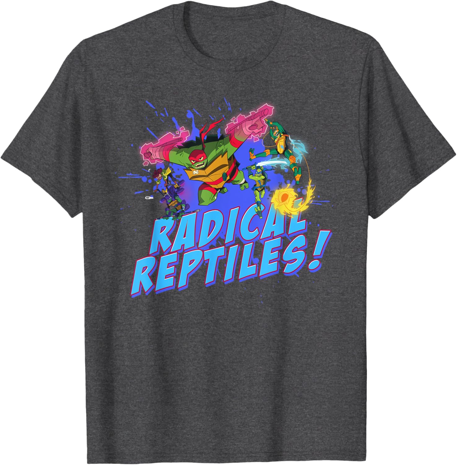 Mademark TMNT Brothers Radical Reptiles Rise T-Shirt for Fans - 11