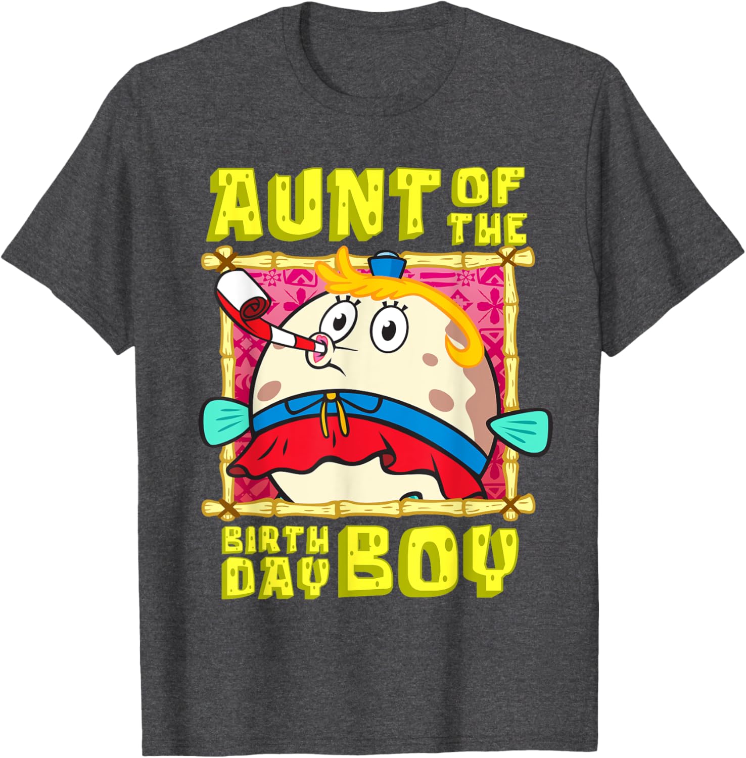 Mademark SpongeBob Mrs Puff T-Shirt Perfect Gift for Birthday Aunt - 4