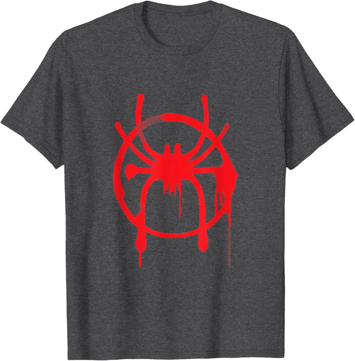 Marvel Spider-Man Into the Spider-Verse Red Icon T-Shirt for Fans - 4