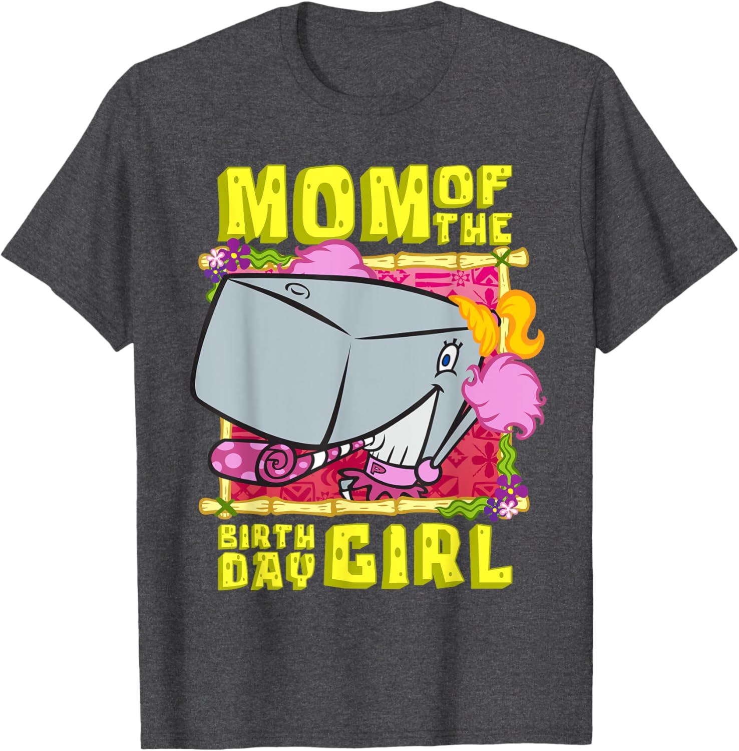 SpongeBob Pearl Krabs Mom T-Shirt Perfect Gift for Birthday Girls - 8