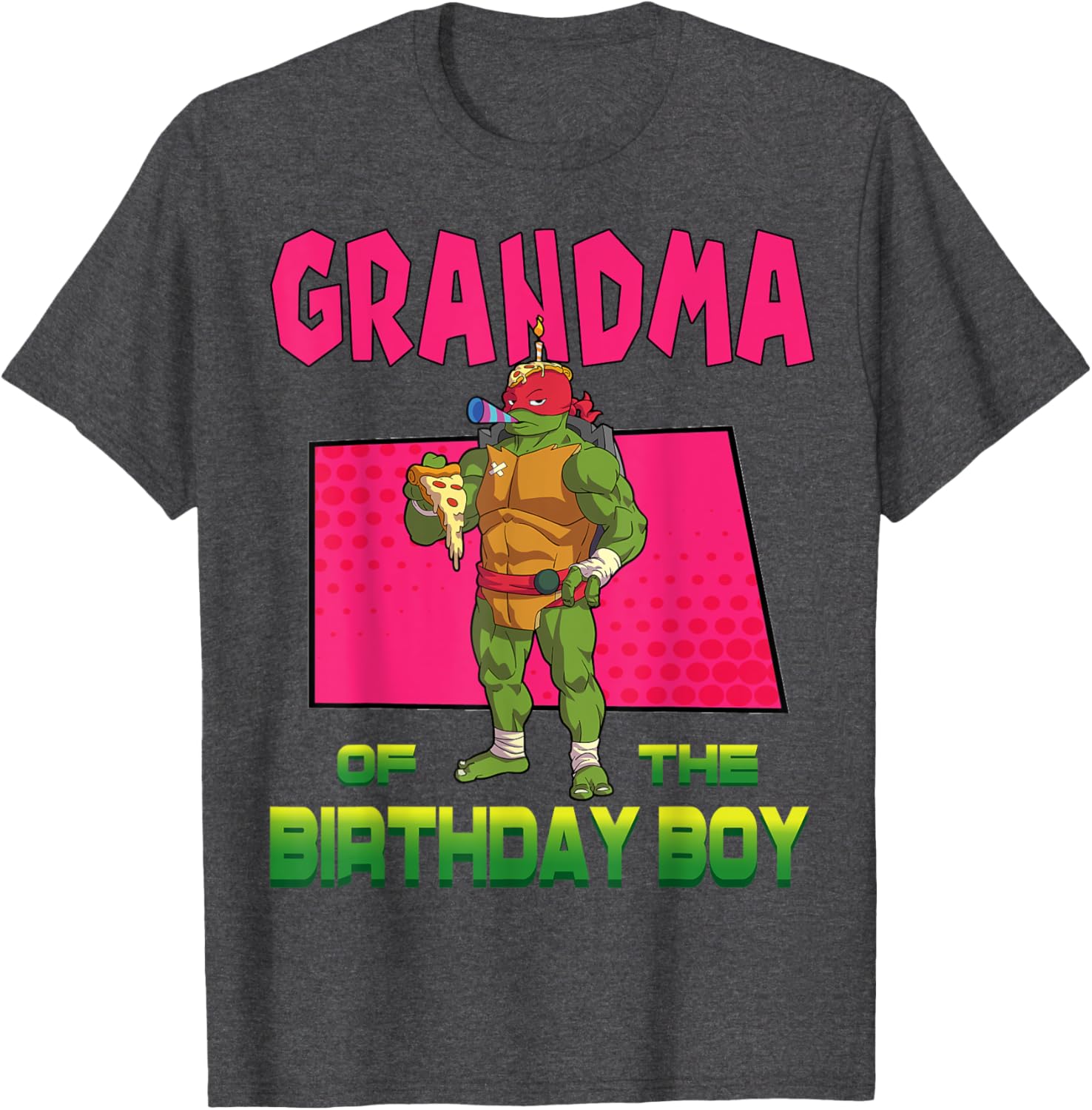 Mademark Raphael Birthday Boy Pizza Party T-Shirt for Kids - 15