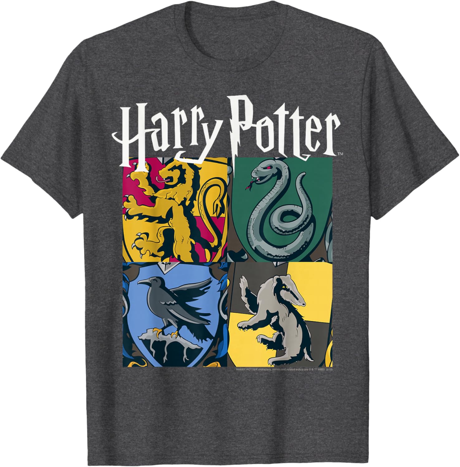 Harry Potter Hogwarts House Box Up T-Shirt for Fans of Magic and Adventure - 2