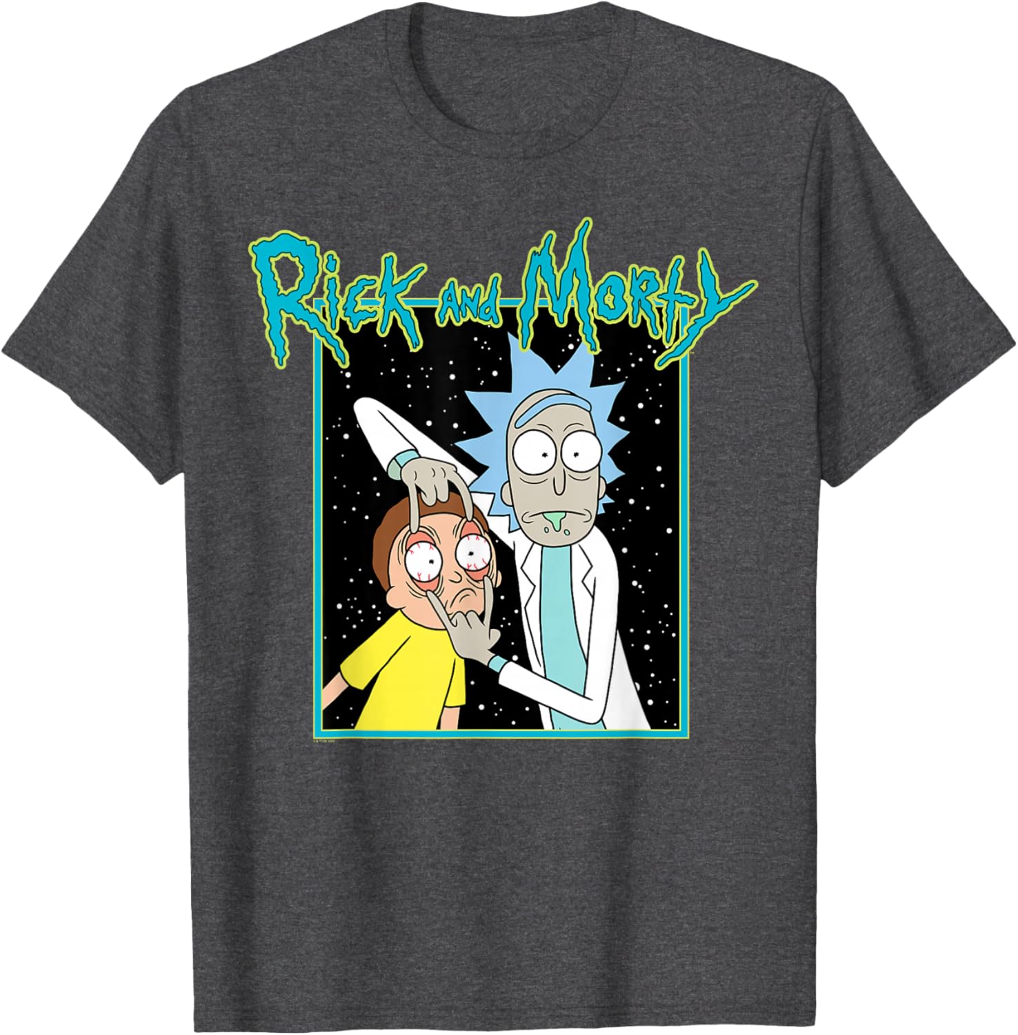Rick and Morty Space Look Morty T-Shirt for Trendy Cartoon Style - 8