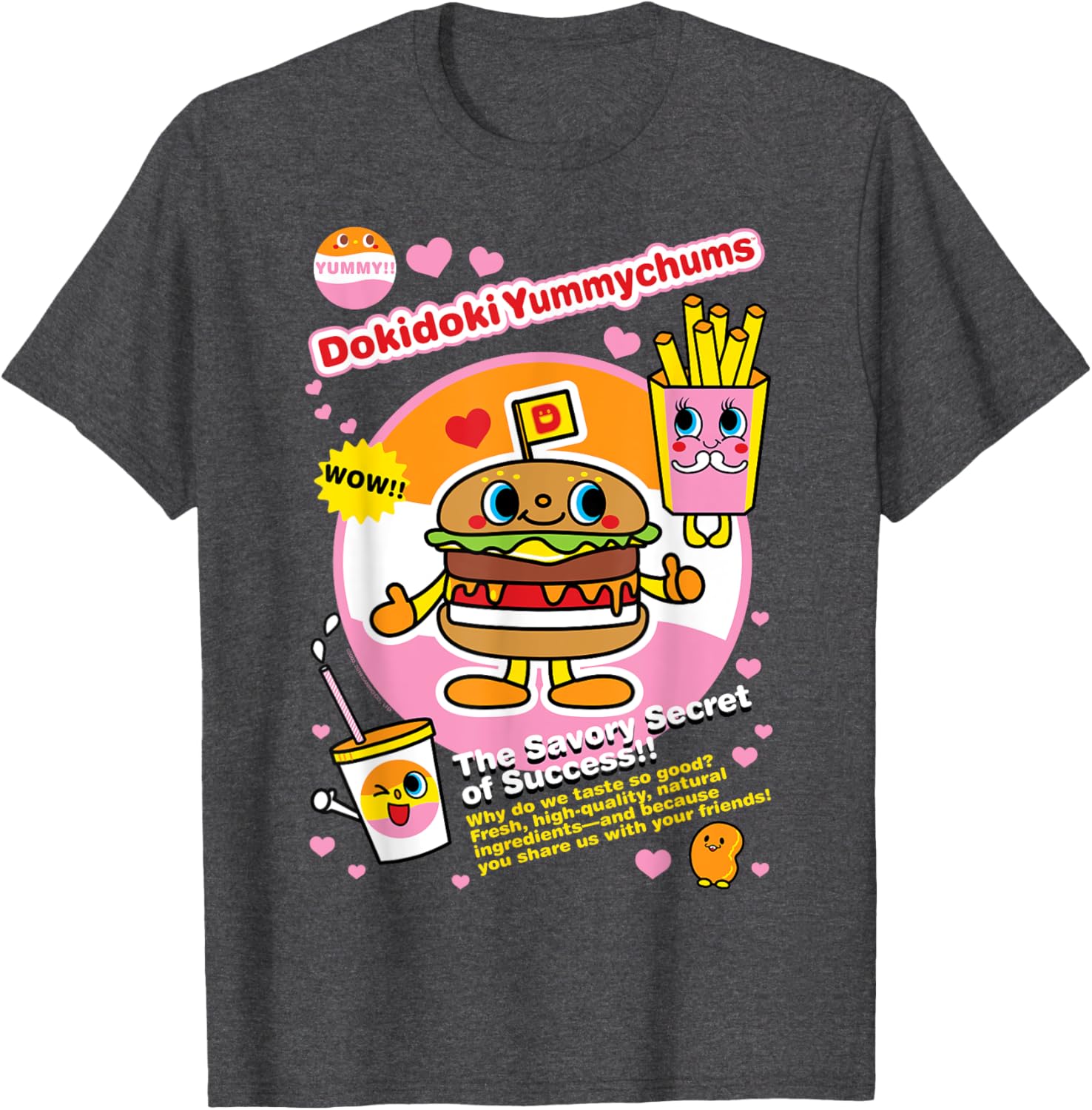 Sanrio Dokidoki Yummycums Lunch Special Tee for Fun Fashion Lovers - 12