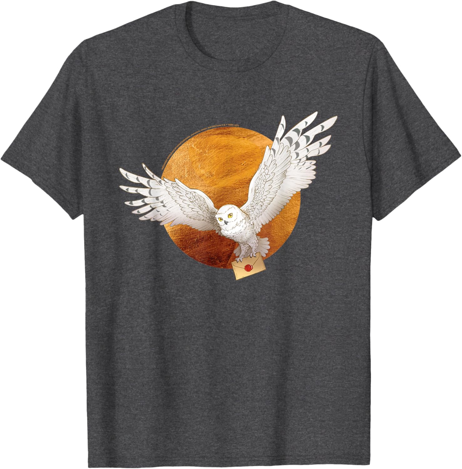 Harry Potter Hedwig T-Shirt Featuring Moon Design - Magical Apparel for Fans - 3