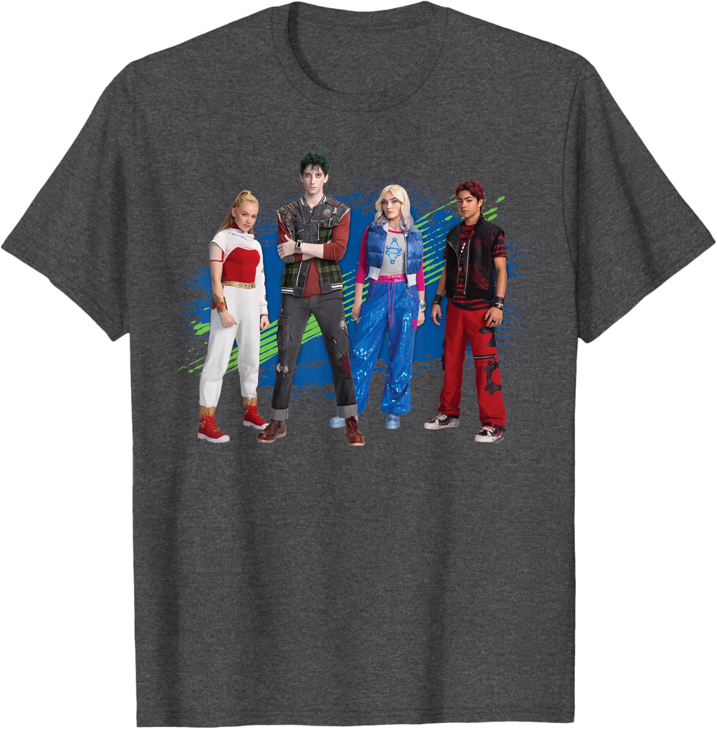 Disney Zombies 4 T-Shirt featuring Nova, Victor, Zed, and Addison - 7