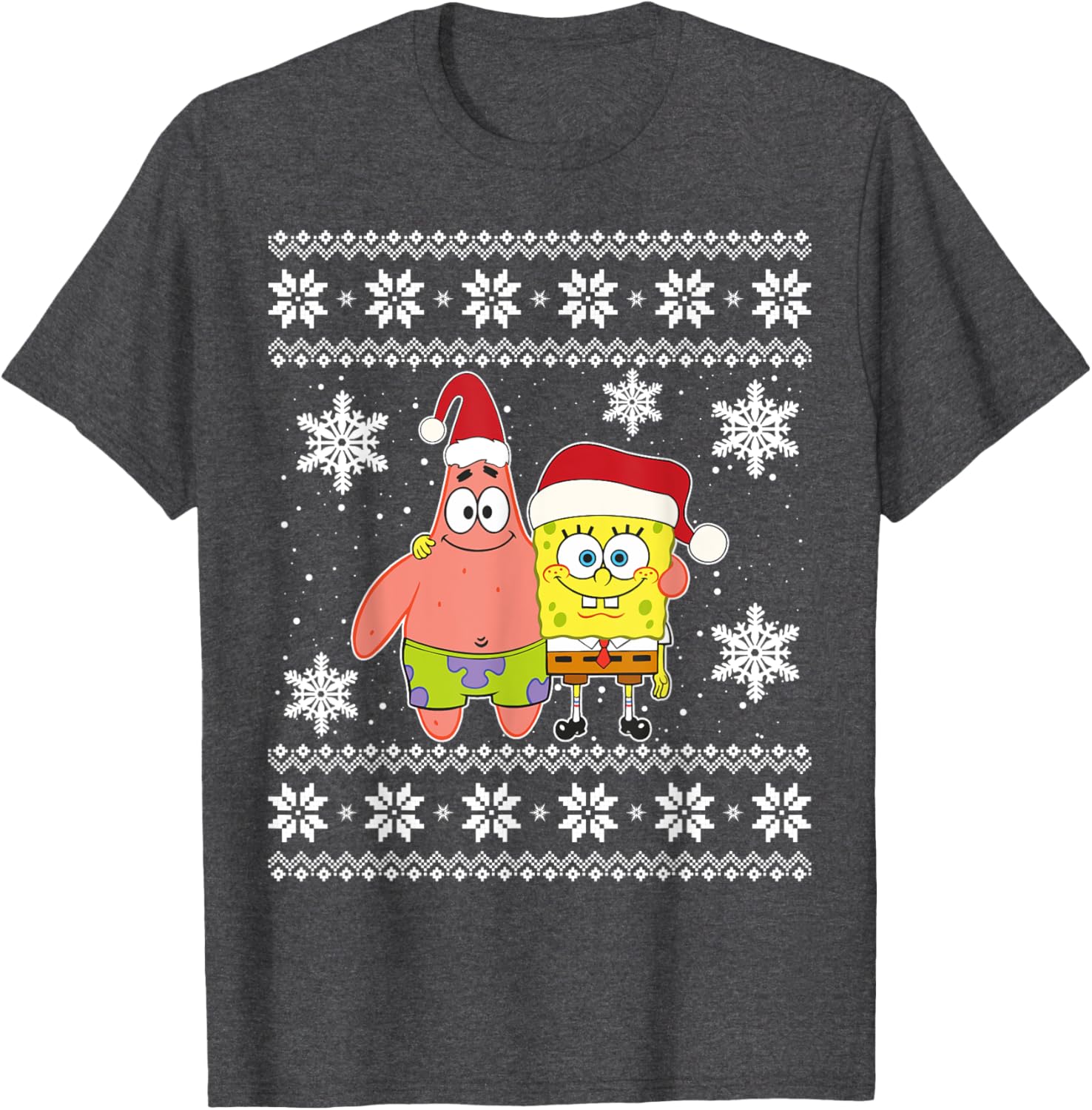Mademark x SpongeBob SquarePants Best Friends Christmas Graphic T-Shirt - 17