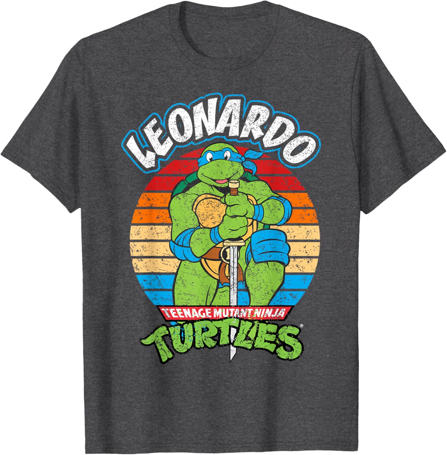 Teenage Mutant Ninja Turtles Leonardo Action T-Shirt for Fans - 8