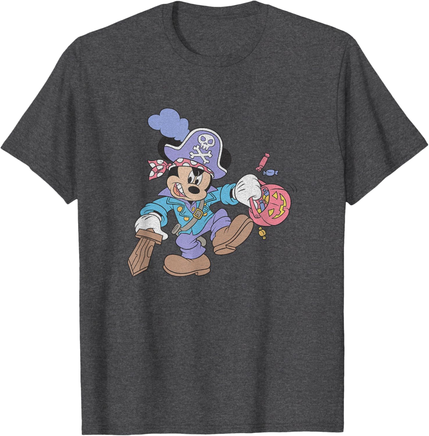 Disney Mickey and Friends Halloween Pirate T-Shirt for Kids and Adults - 4