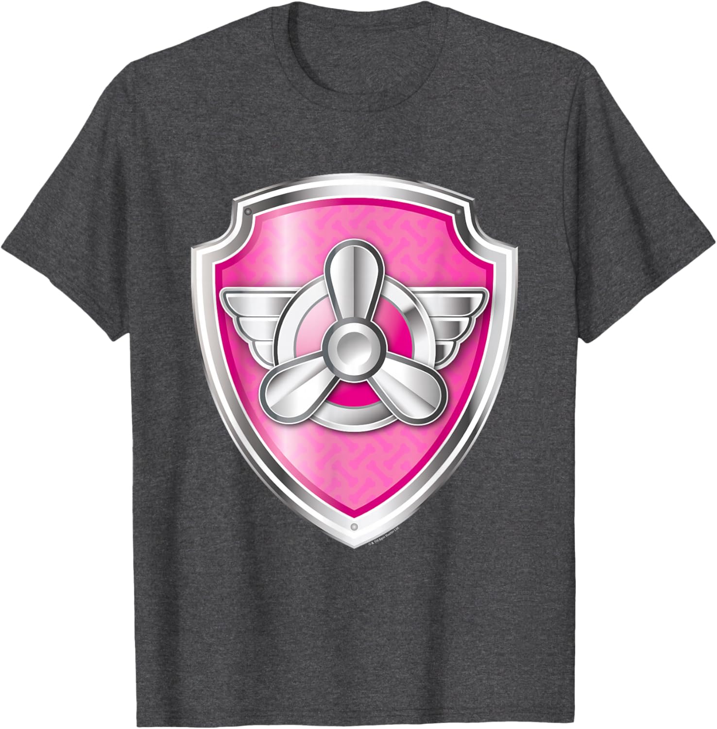 PAW Patrol Skye Badge T-Shirt for Kids - Fun and Colorful Design - 3