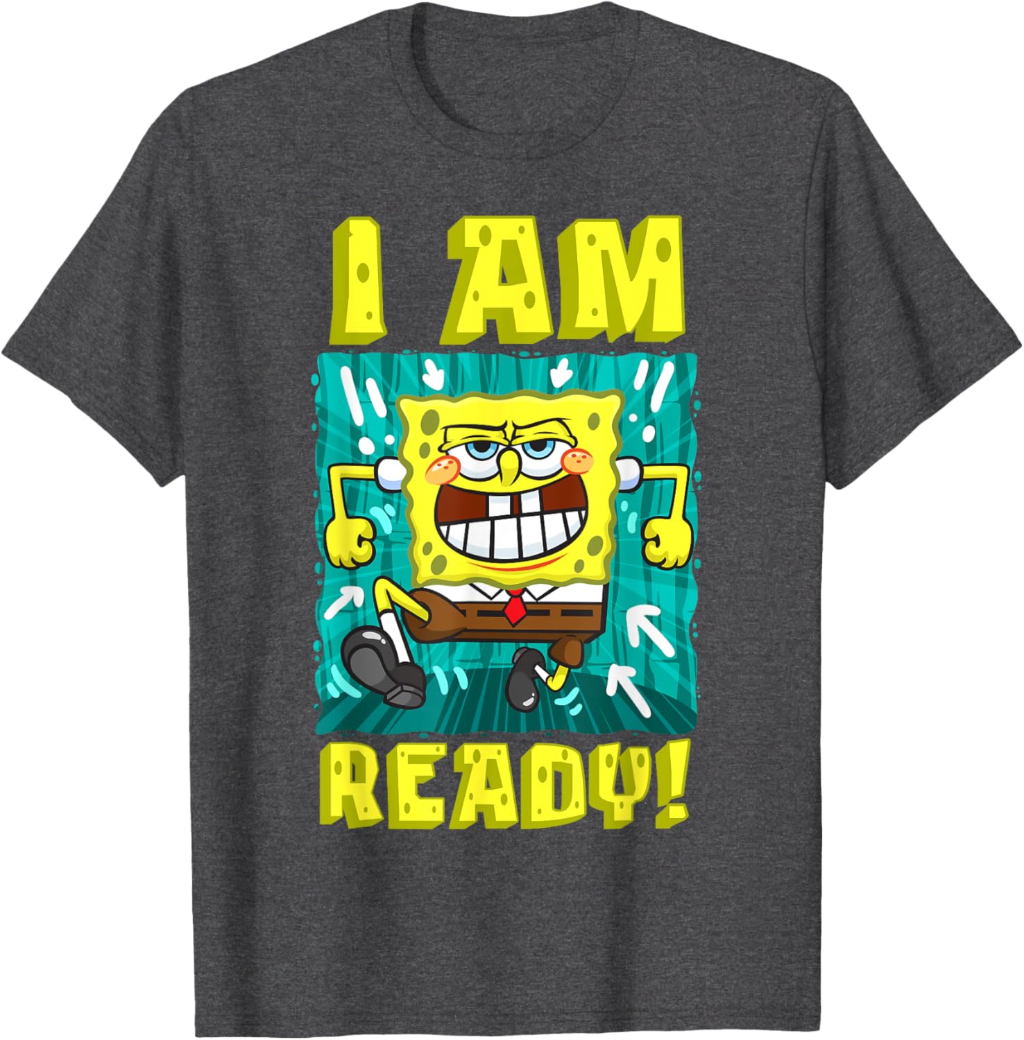 Mademark x SpongeBob SquarePants Funny Running T-Shirt for Kids - 5