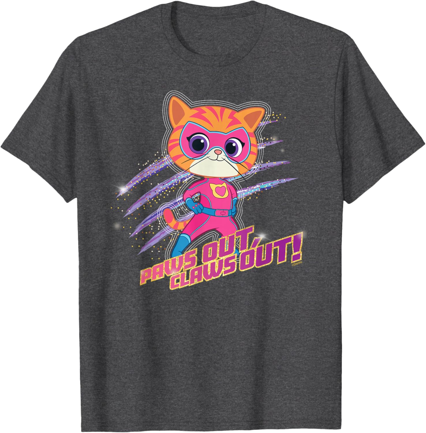 Disney Junior SuperKitties Ginny Paws Out Claws Out T-Shirt for Kids - 5