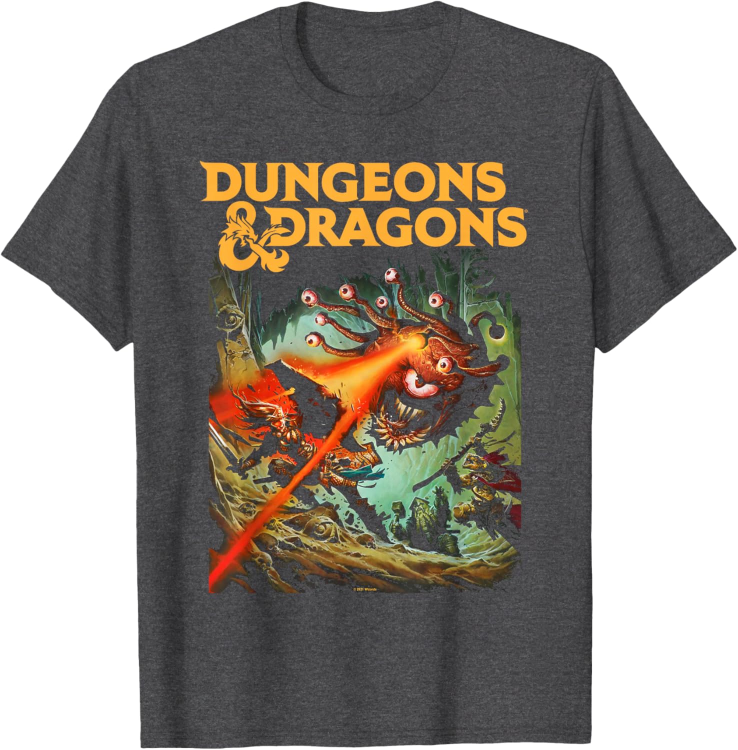 Dungeons and Dragons Beholder T-Shirt for Fantasy Game Fans - 1