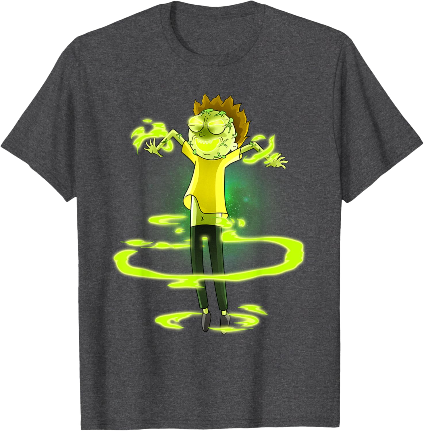 Possessed Morty T-Shirt for Fans of Rick and Morty - Fun Graphic Tee - 3