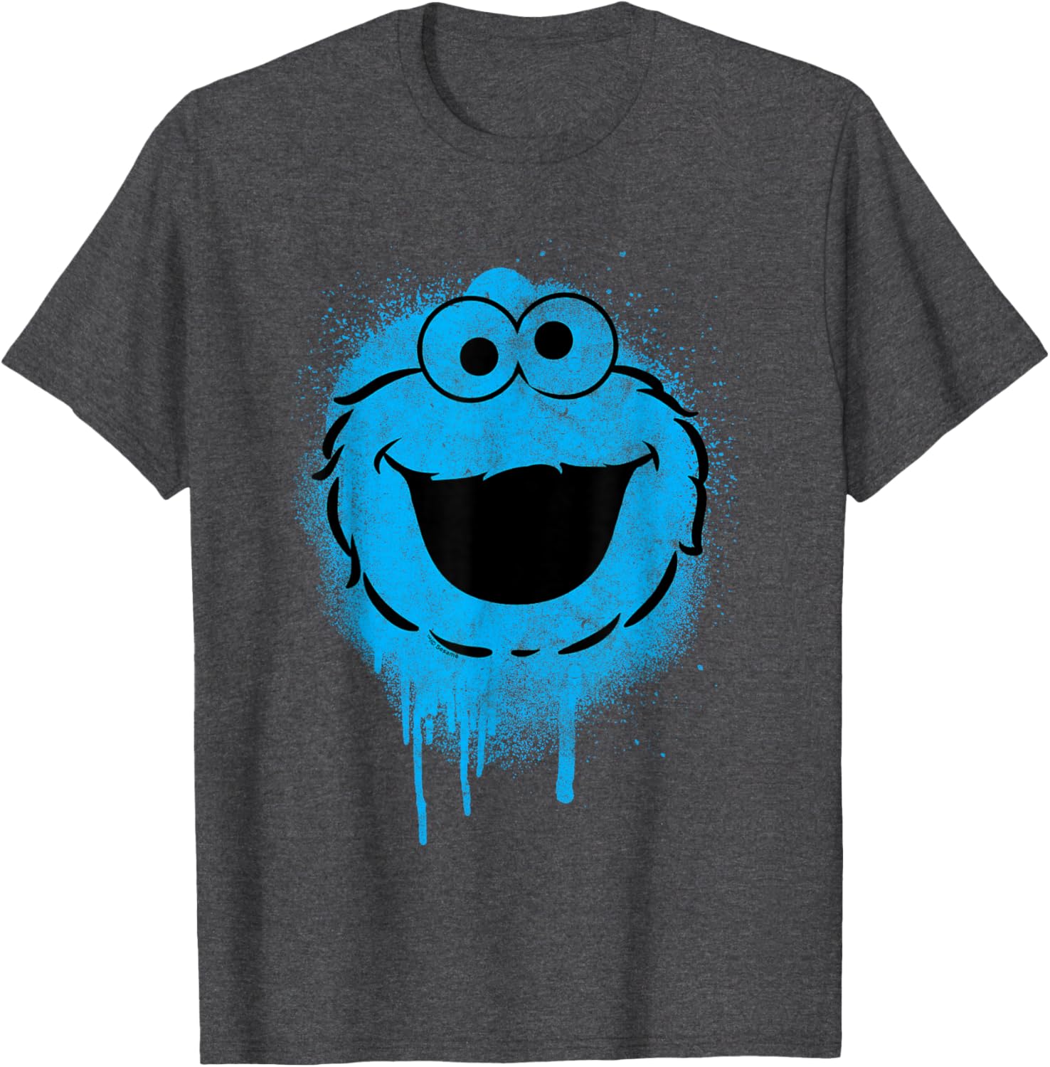 Sesame Street Cookie Monster Graffiti T-Shirt for Fun and Style - 5