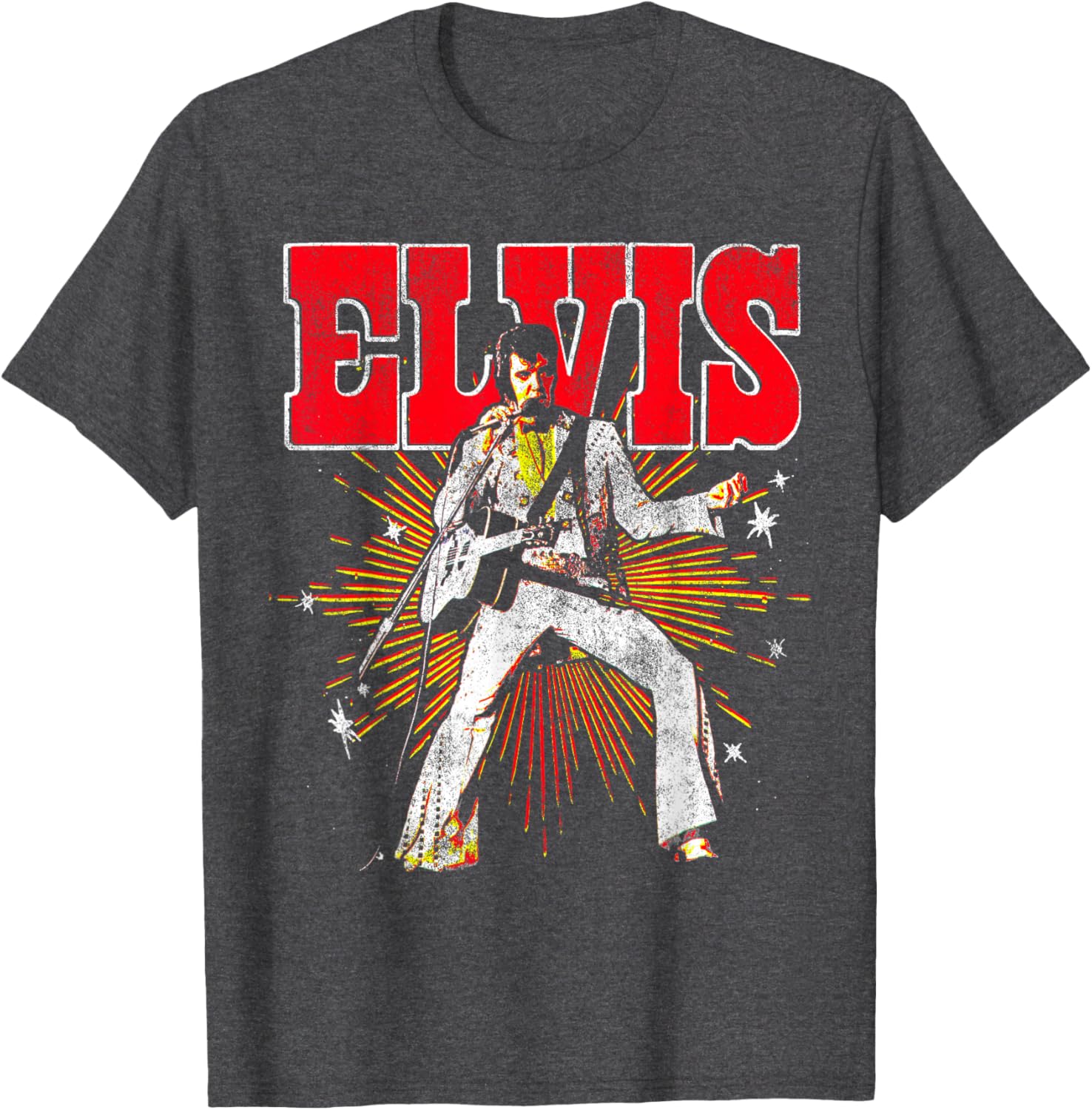 Elvis Presley Retro Short Sleeve T-Shirt for Fans and Collectors - 10