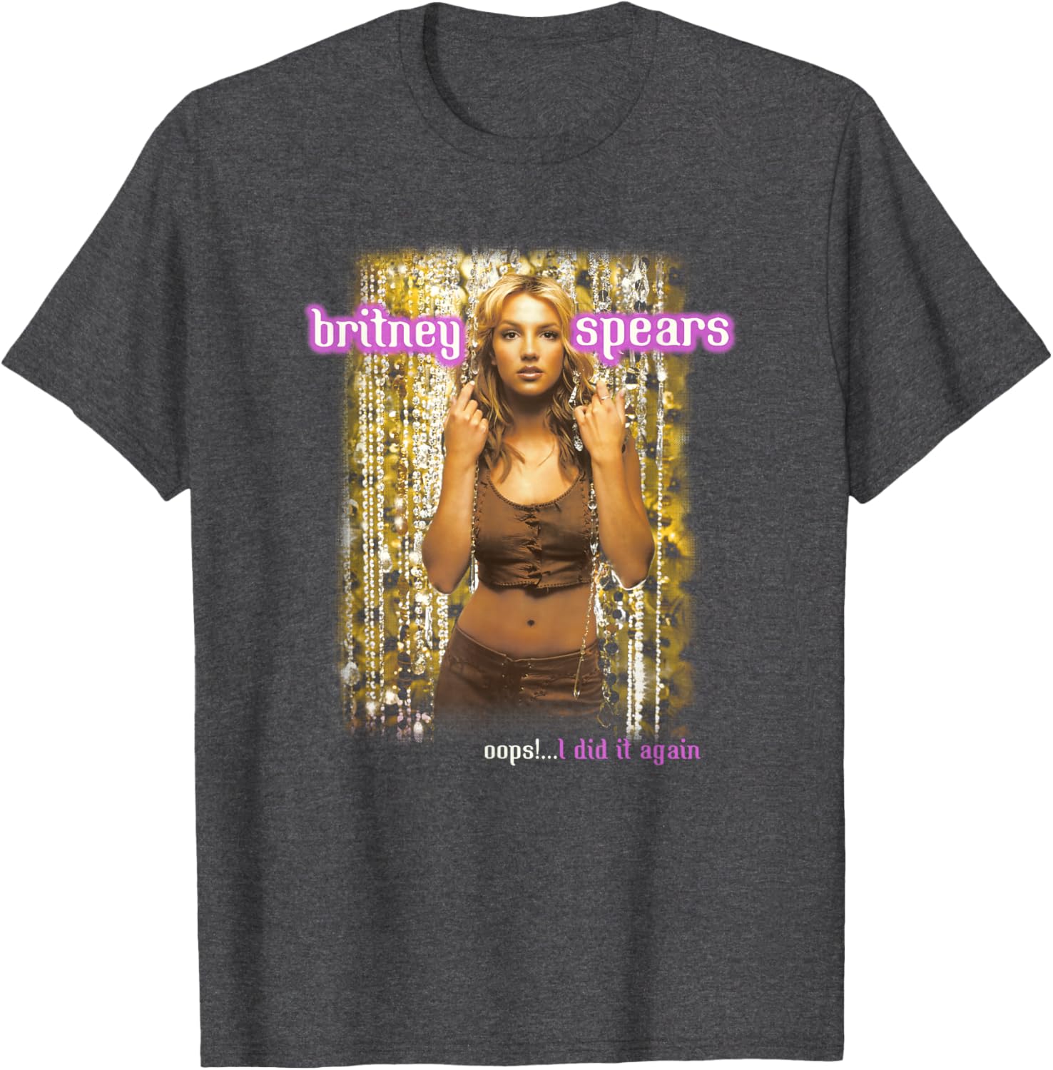 Britney Spears Oops I Did It Again Anniversary Tour Short Sleeve T-Shirt - 4