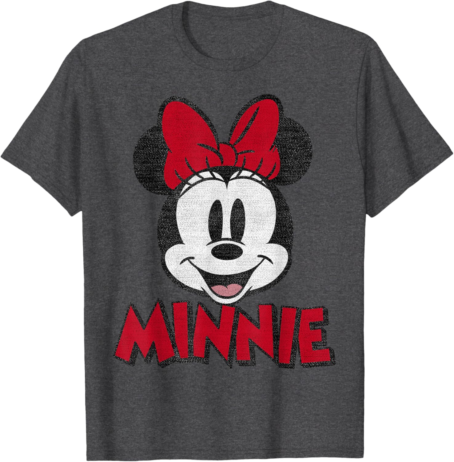 Classic Minnie Mouse Portrait T-Shirt for Disney Fans - Short Sleeve Style - 8