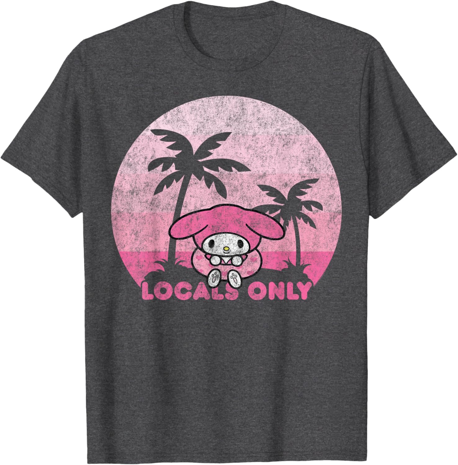 My Melody Locals Only T-Shirt for Cute and Casual Style Lovers - 12