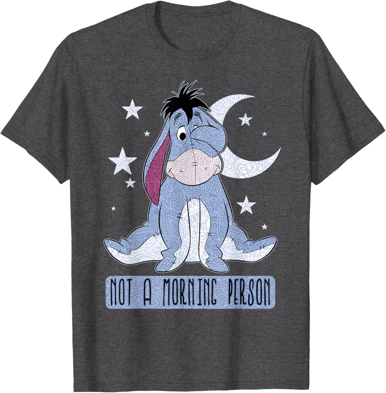 Disney Eeyore Not A Morning Person Short Sleeve T-Shirt for Adults - 6