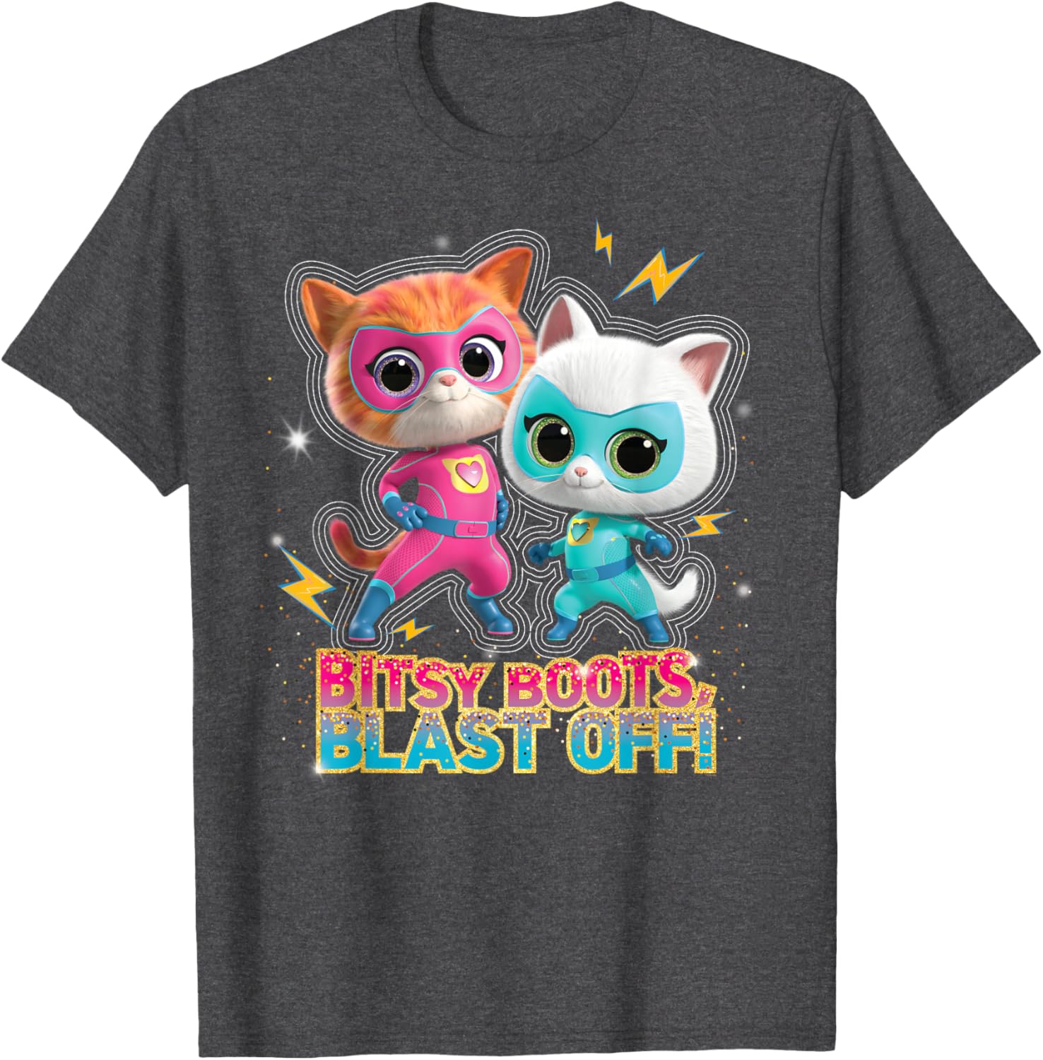 Disney Junior SuperKitties Ginny and Bitsy Blast Off T-Shirt for Kids - 21