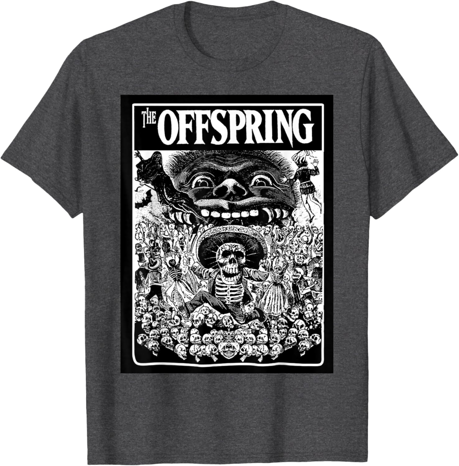 The Offspring Official Crowd Logo T-Shirt - Stylish Music Apparel - 2