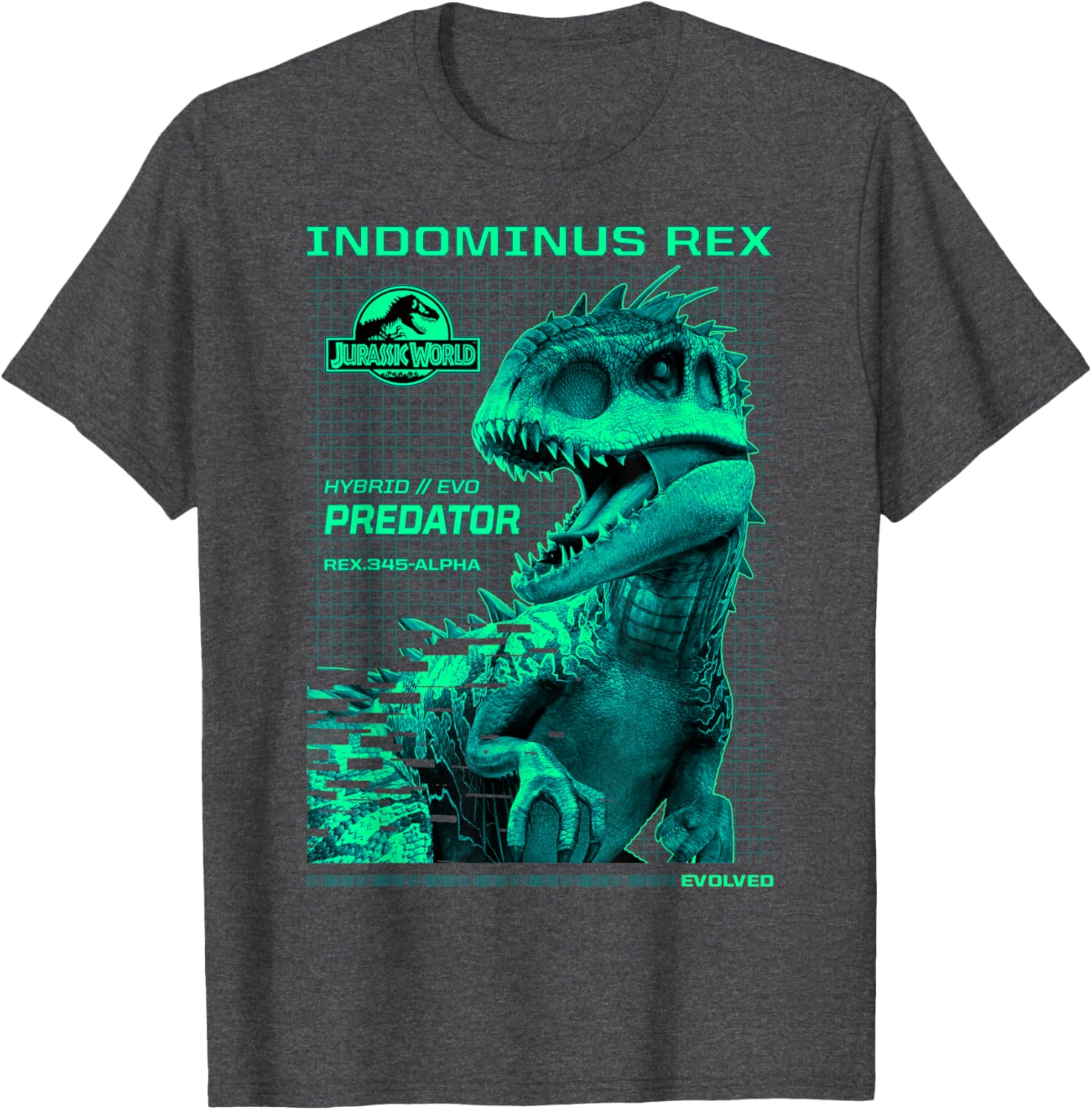 Jurassic World Indominus Rex T-Shirt for Dinosaur Lovers and Fans - 4