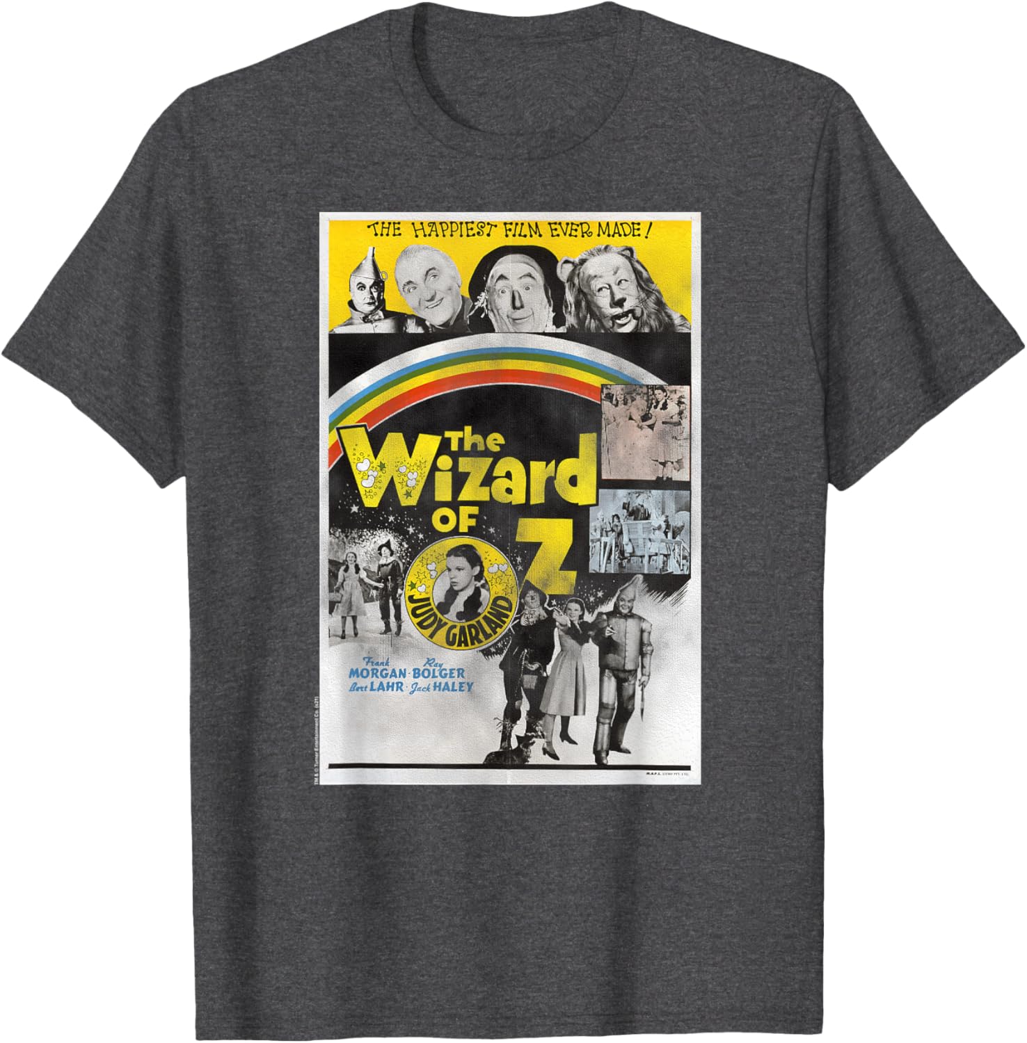 Wizard of Oz Vintage Movie Poster T-Shirt for Fans of Classic Films - 7