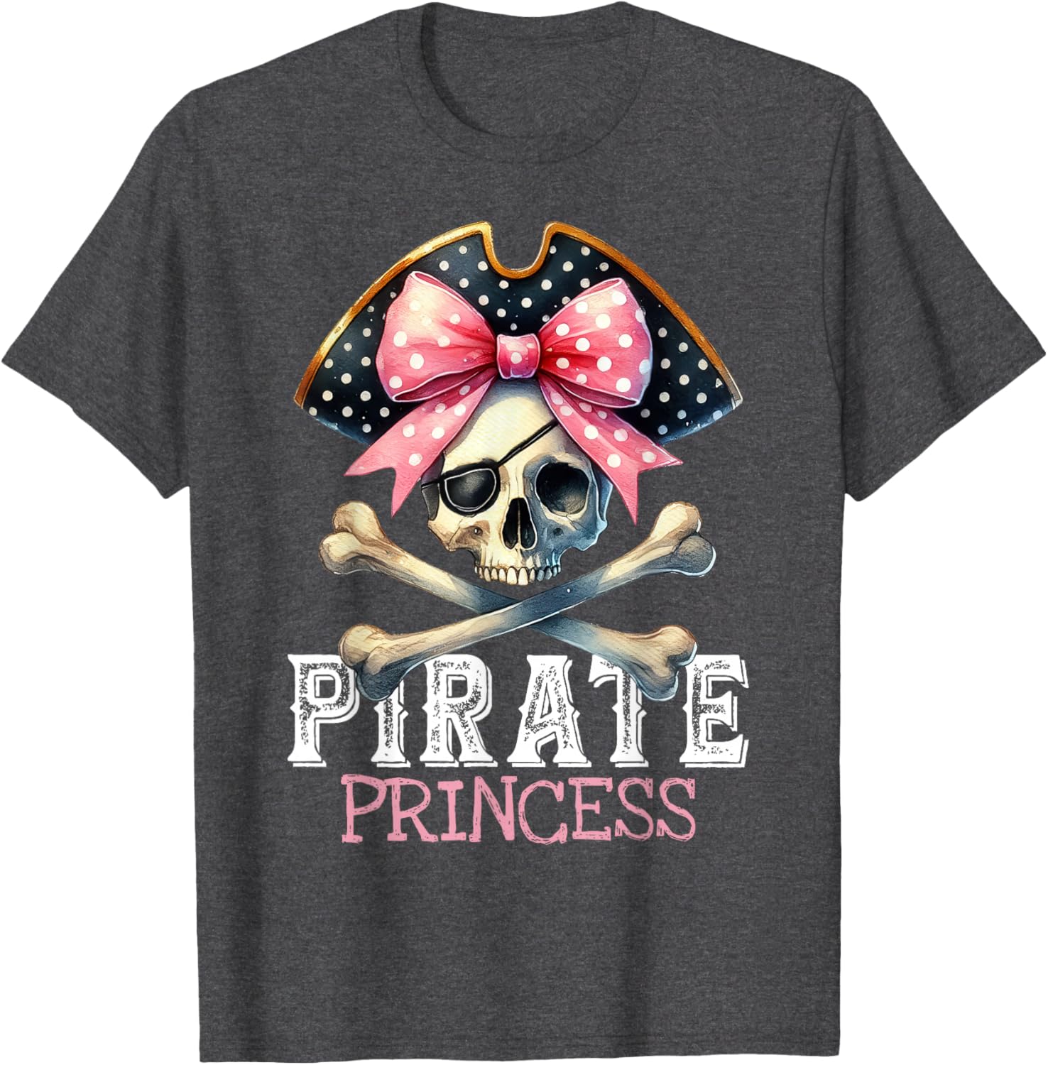 Matching Family Pirate T-Shirt for Kids - Funny Pirate Princess Costume - 2