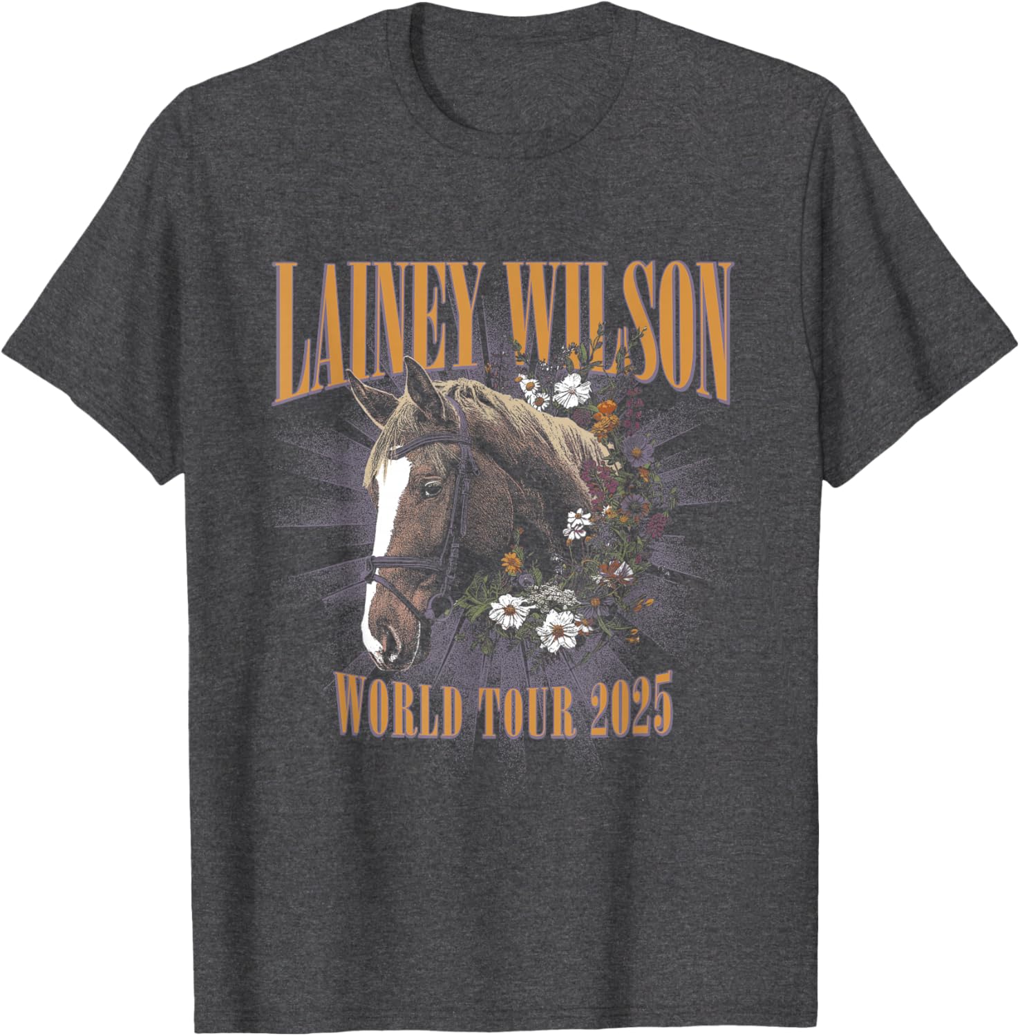 Lainey Wilson 2025 Tour T-Shirt for Fans of Country Music and Style - 4