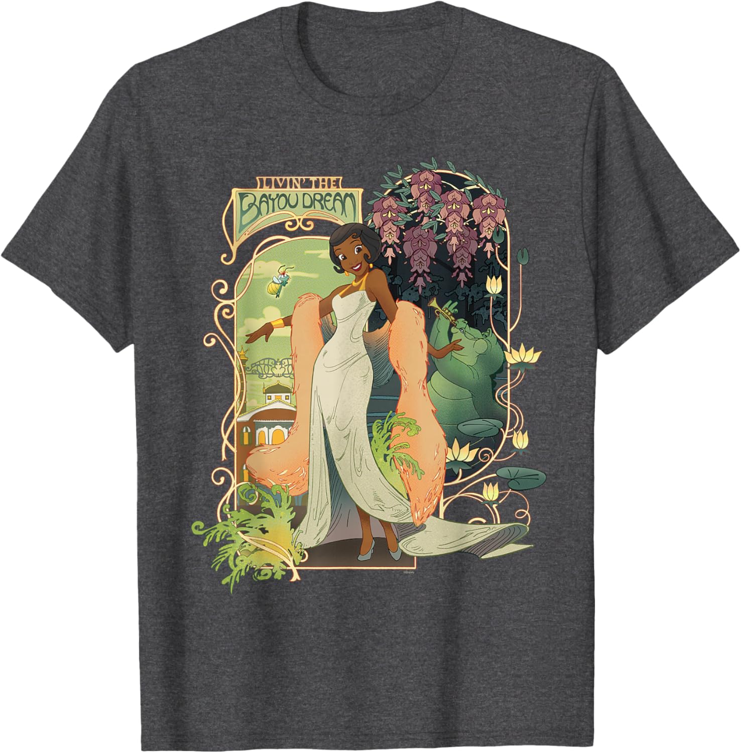 Disney Princess Tiana Livin' the Bayou Dream T-Shirt for Kids and Adults - 26