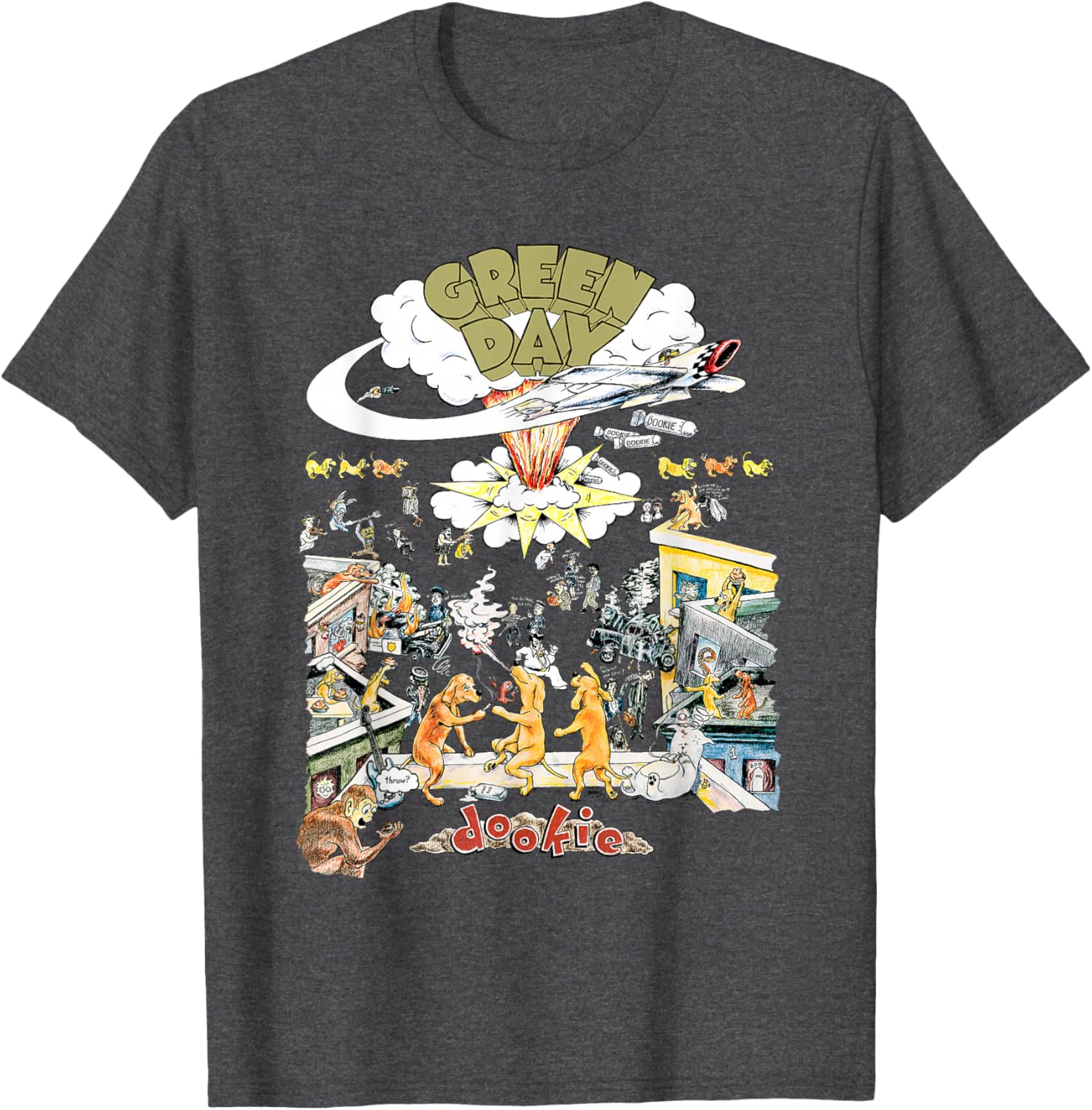 Green Day Dookie Scene T-Shirt for Fans | Stylish Music Apparel - 6