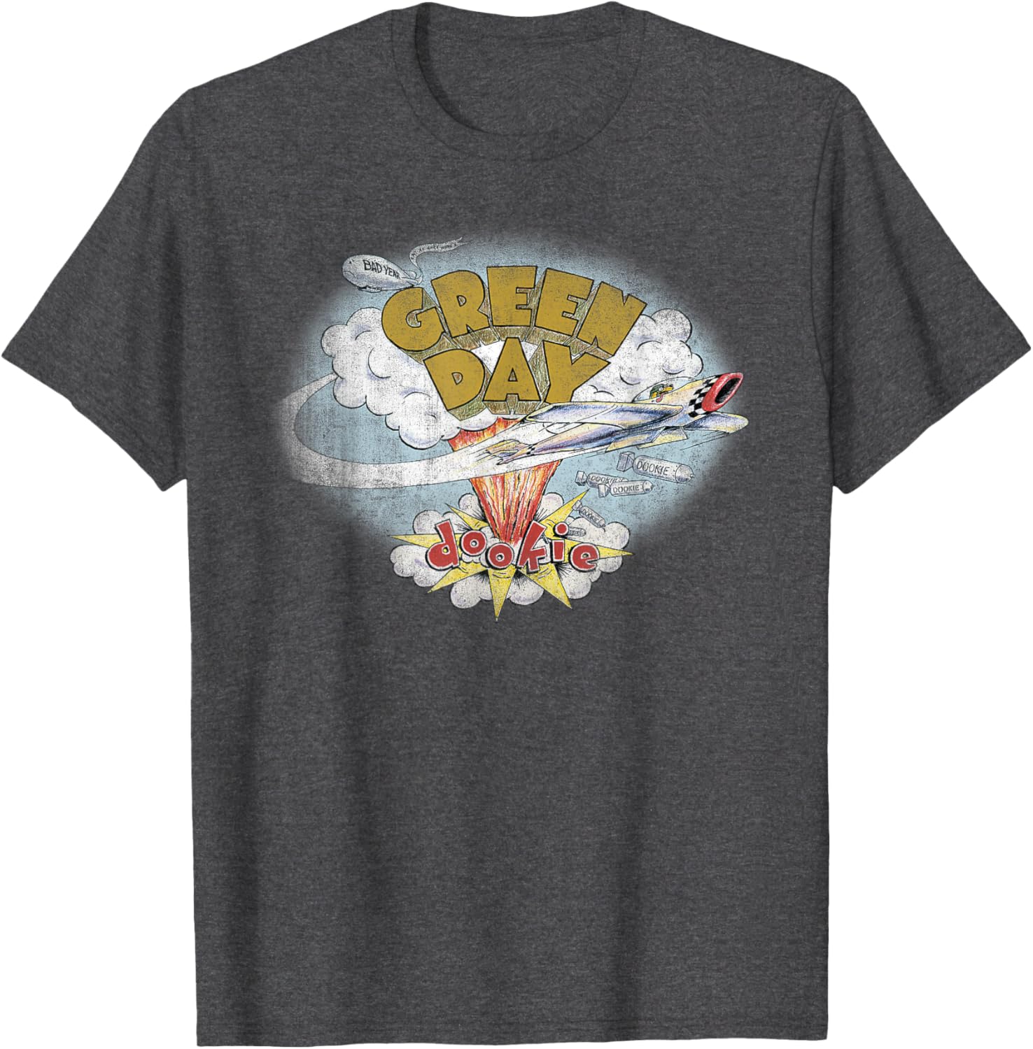 Green Day Fresh Dookie T-Shirt for Music Lovers - Stylish Casual Wear - 7