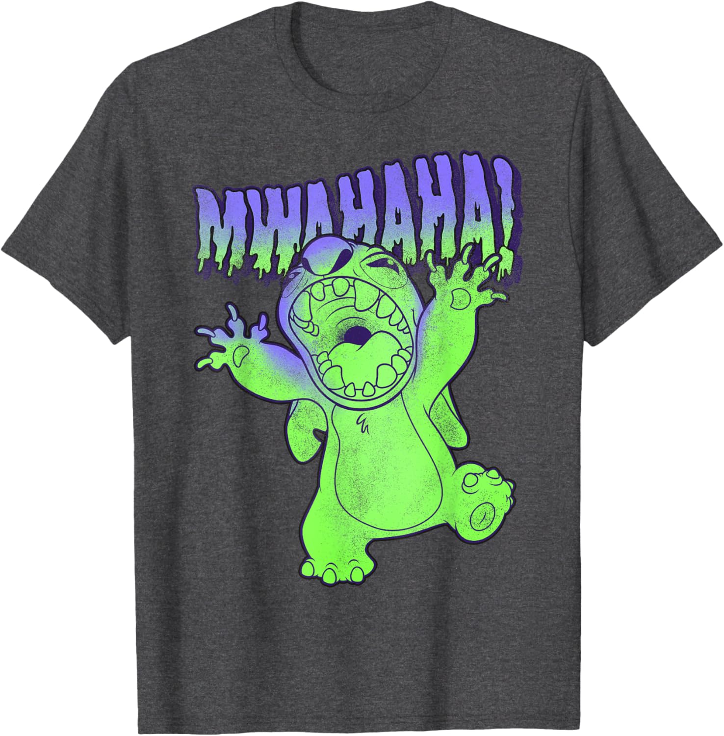 Disney Lilo & Stitch Halloween Stitch Mwahaha T-Shirt for Fun Celebrations - 10