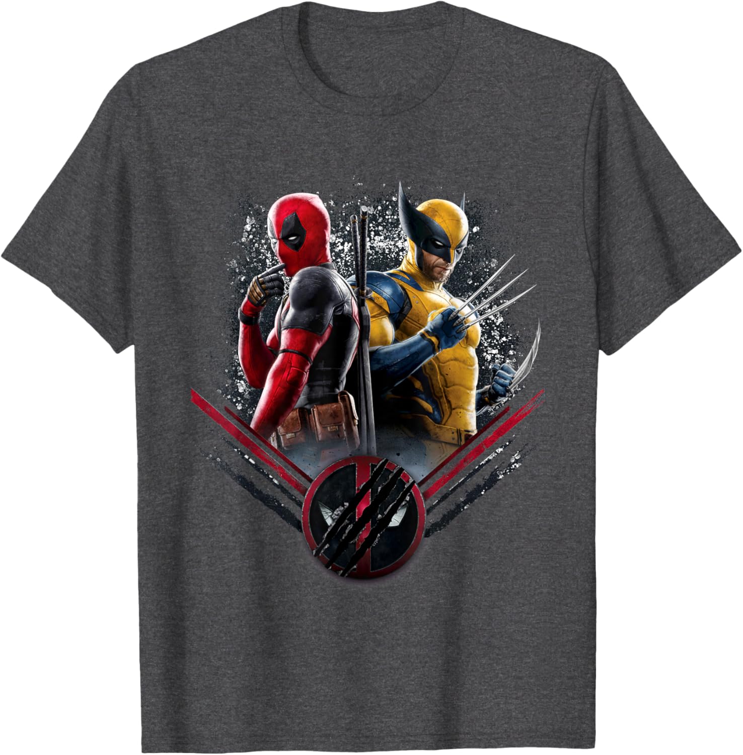 Marvel Deadpool Wolverine Claw Icon T-Shirt for Fans and Collectors - 24