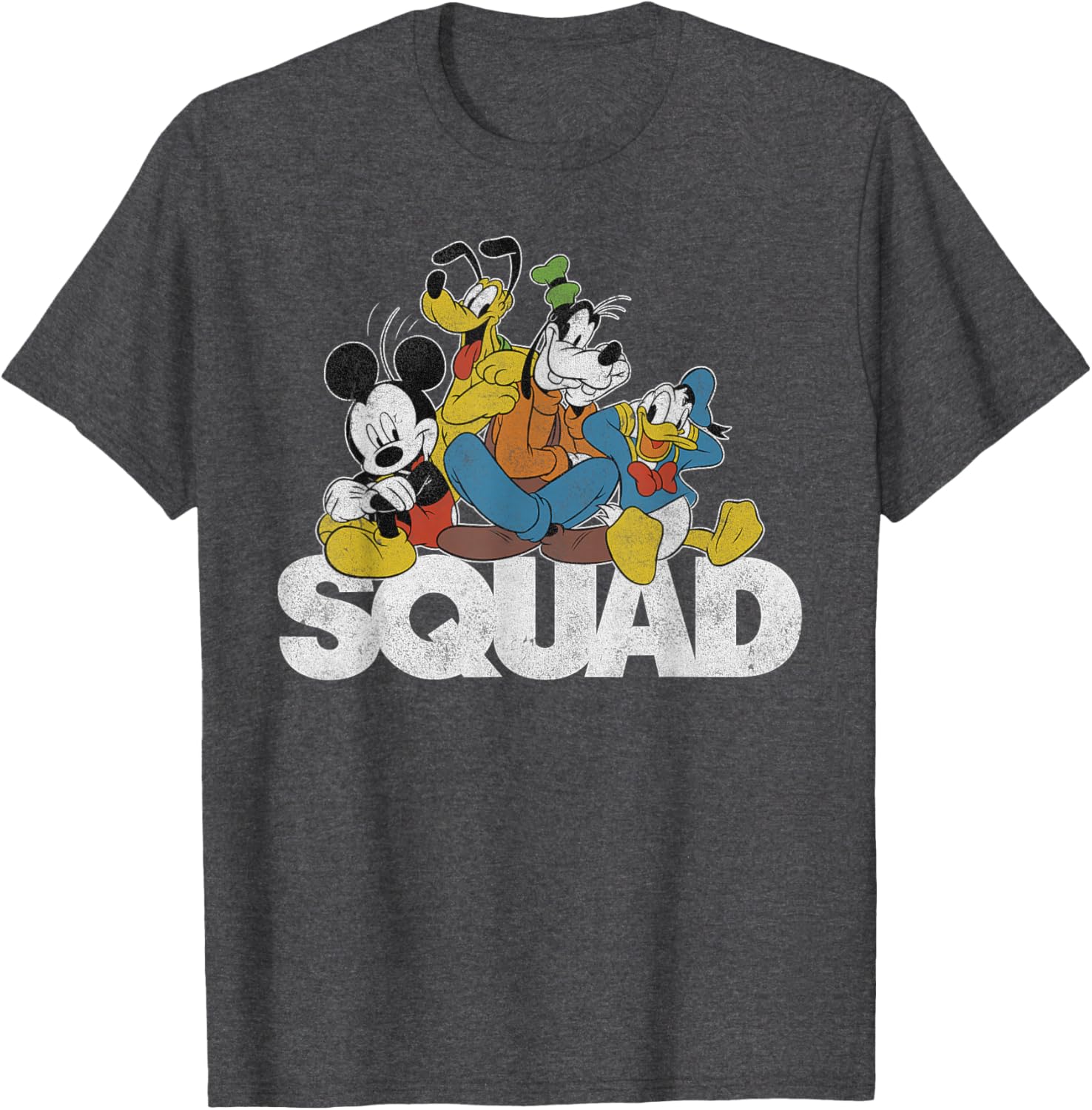 Classic Mickey Mouse Squad Graphic T-Shirt for Disney Fans - 7