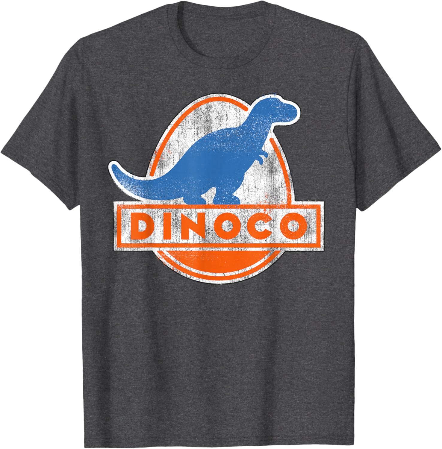 Disney Pixar Cars Dinoco Vintage Dinosaur Logo T-Shirt for Fans - 4