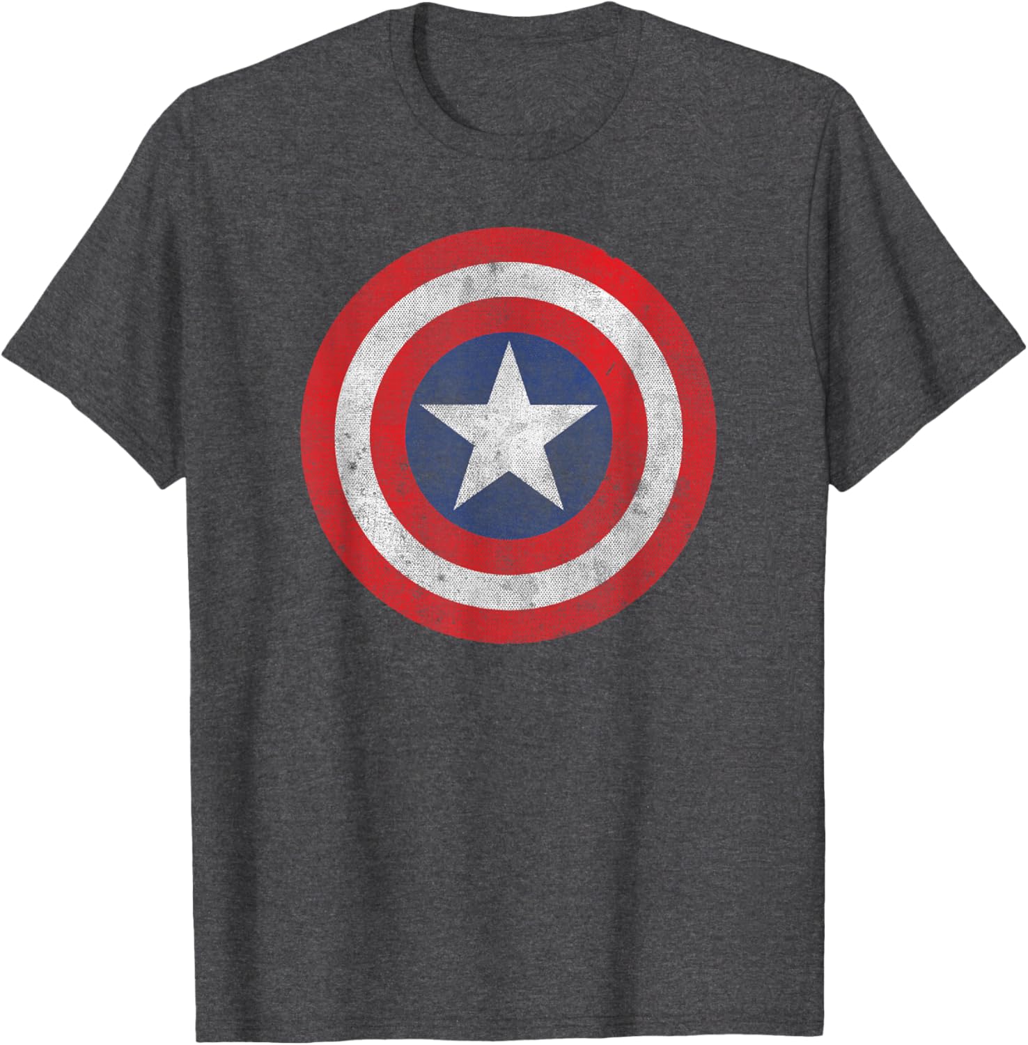 Retro Captain America Shield Costume T-Shirt for Marvel Fans - 6