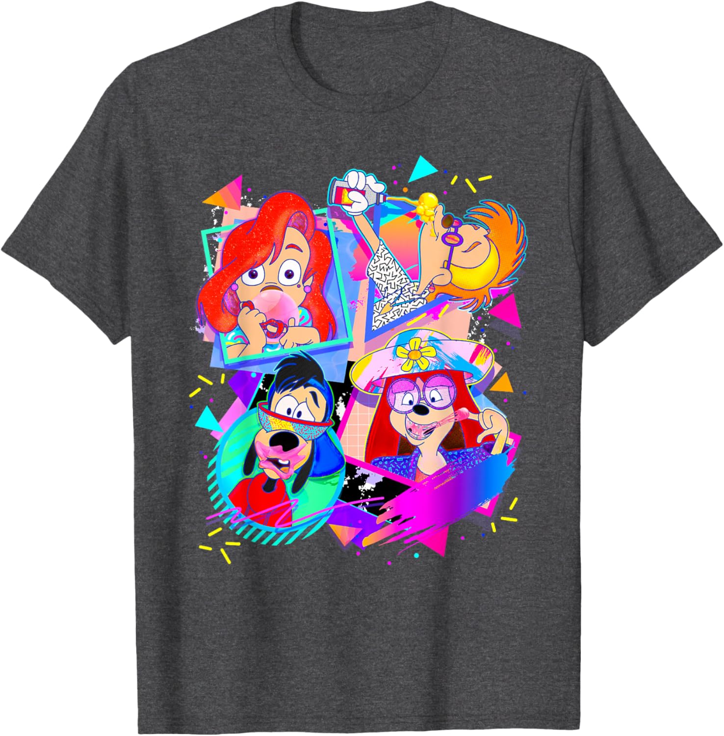 Disney A Goofy Movie Bubble Gum Retro T-Shirt for 90s Fans - 20
