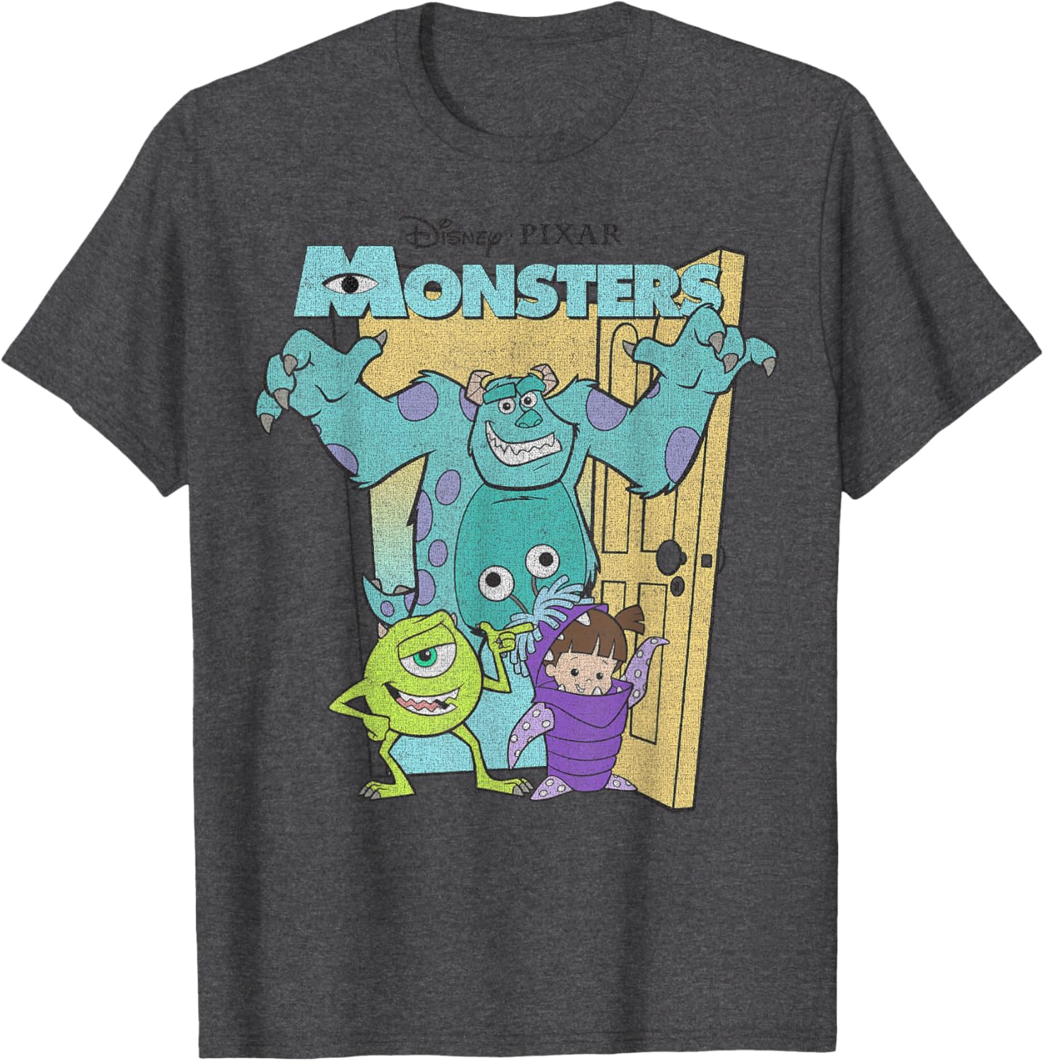 Disney Pixar Monsters Inc Mike Sulley Boo T-Shirt for Kids and Adults - 14